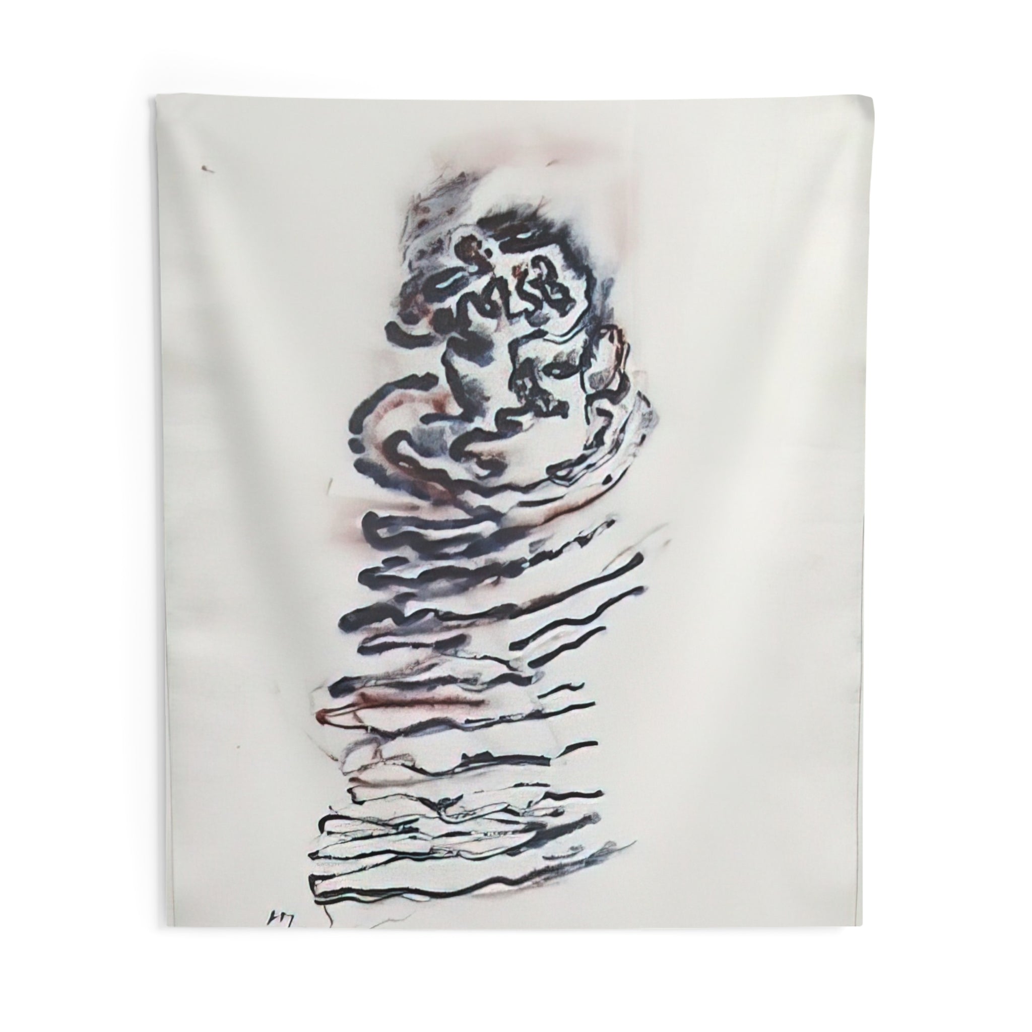 Untitled - 1970 By Henri Michaux Tapestry | Henri Michaux Large Tapestry Art