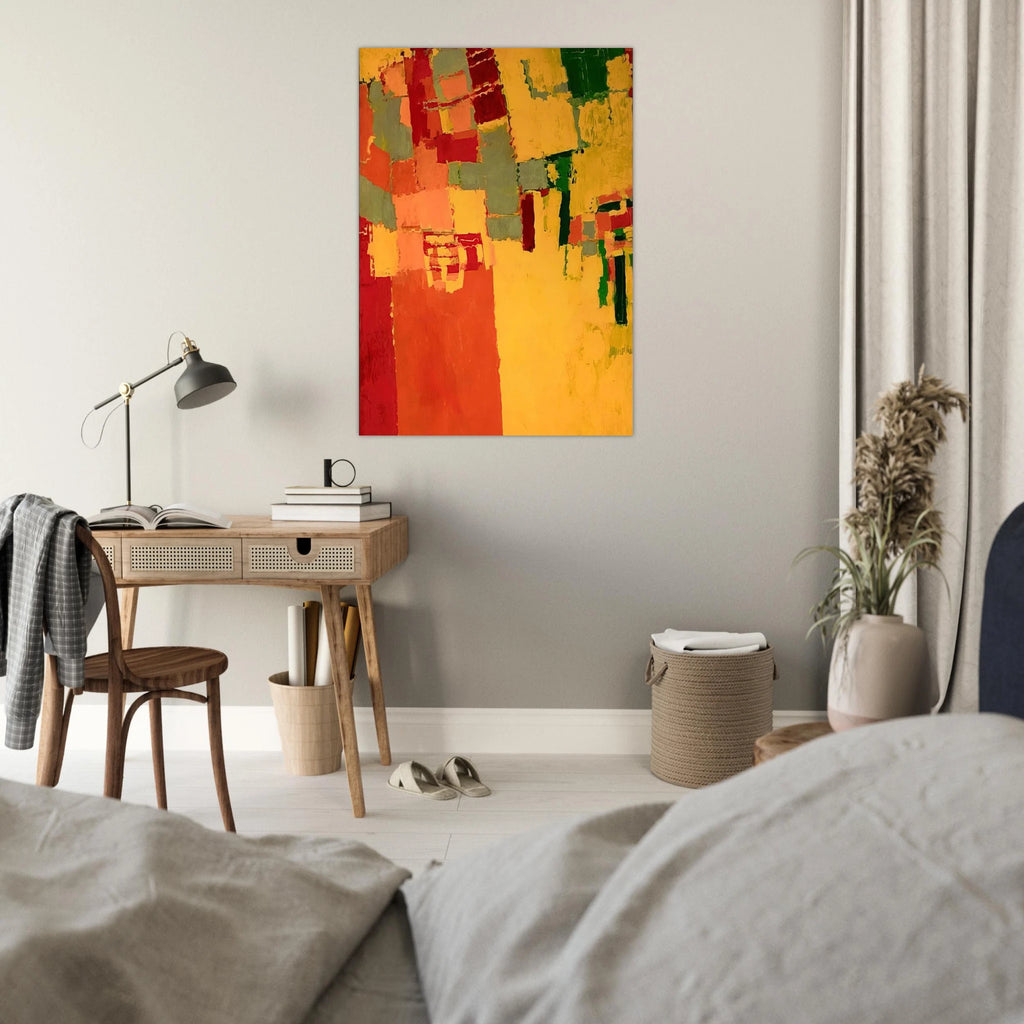 27 October 1949 - 1949 - Frank Lobdell Art Print - A0 (84.1 x 118.9  cm) / 33.1 × 46.8 inches | Frank Lobdell Poster | Frank Lobdell Prints