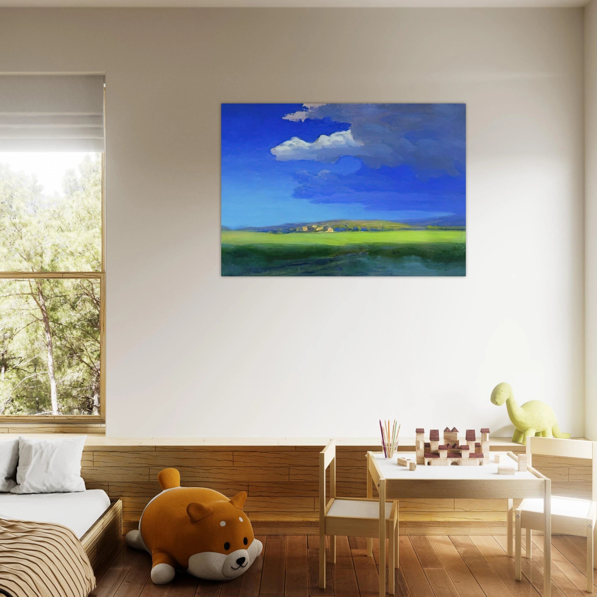 After the thunderstorm - Arkhyp Kuindzhi Art Print - A0 (84.1 x 118.9  cm) / 33.1 × 46.8 inches | Arkhyp Kuindzhi Poster | Arkhyp Kuindzhi Prints