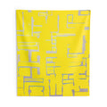 Untitled Yellow and White - 1950 By Ad Reinhardt Tapestry | Ad Reinhardt Large Tapestry Art
