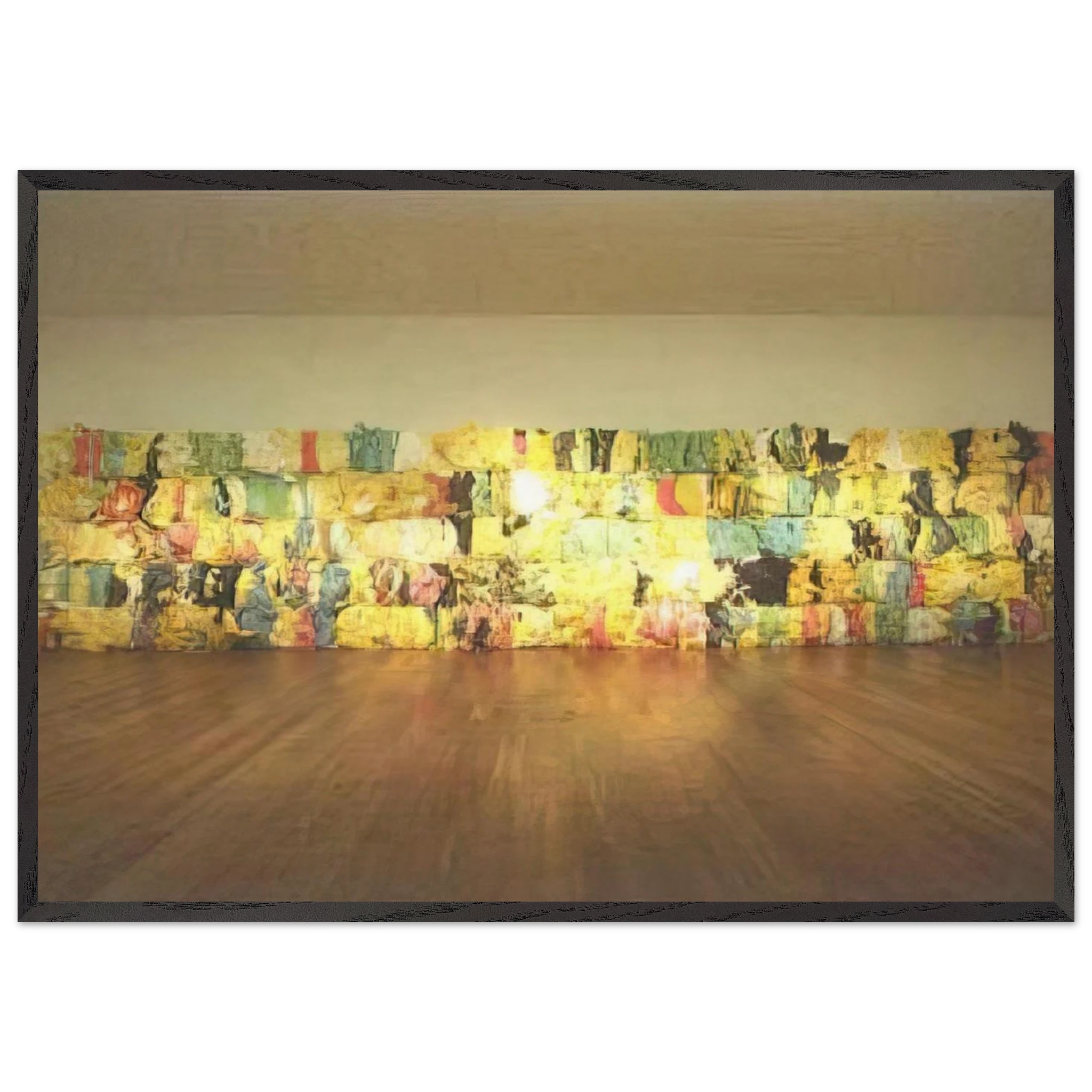 Cortina de Espuma - 2001 - Joao Vieira Framed Art Print - 70x100 cm / 28x40 inches | Joao Vieira Framed Poster | Joao Vieira Framed prints