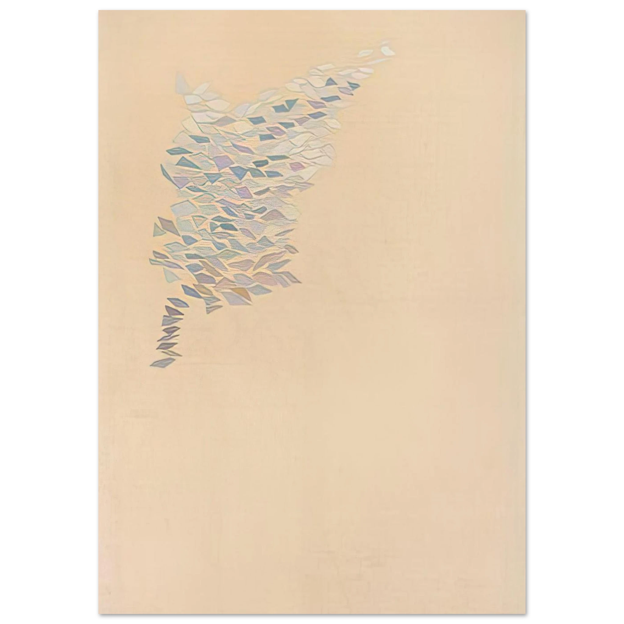 Development TK Como - 1970 - Robert Goodnough Art Print - A0 (84.1 x 118.9  cm) / 33.1 × 46.8 inches | Robert Goodnough Poster | Robert Goodnough Prints