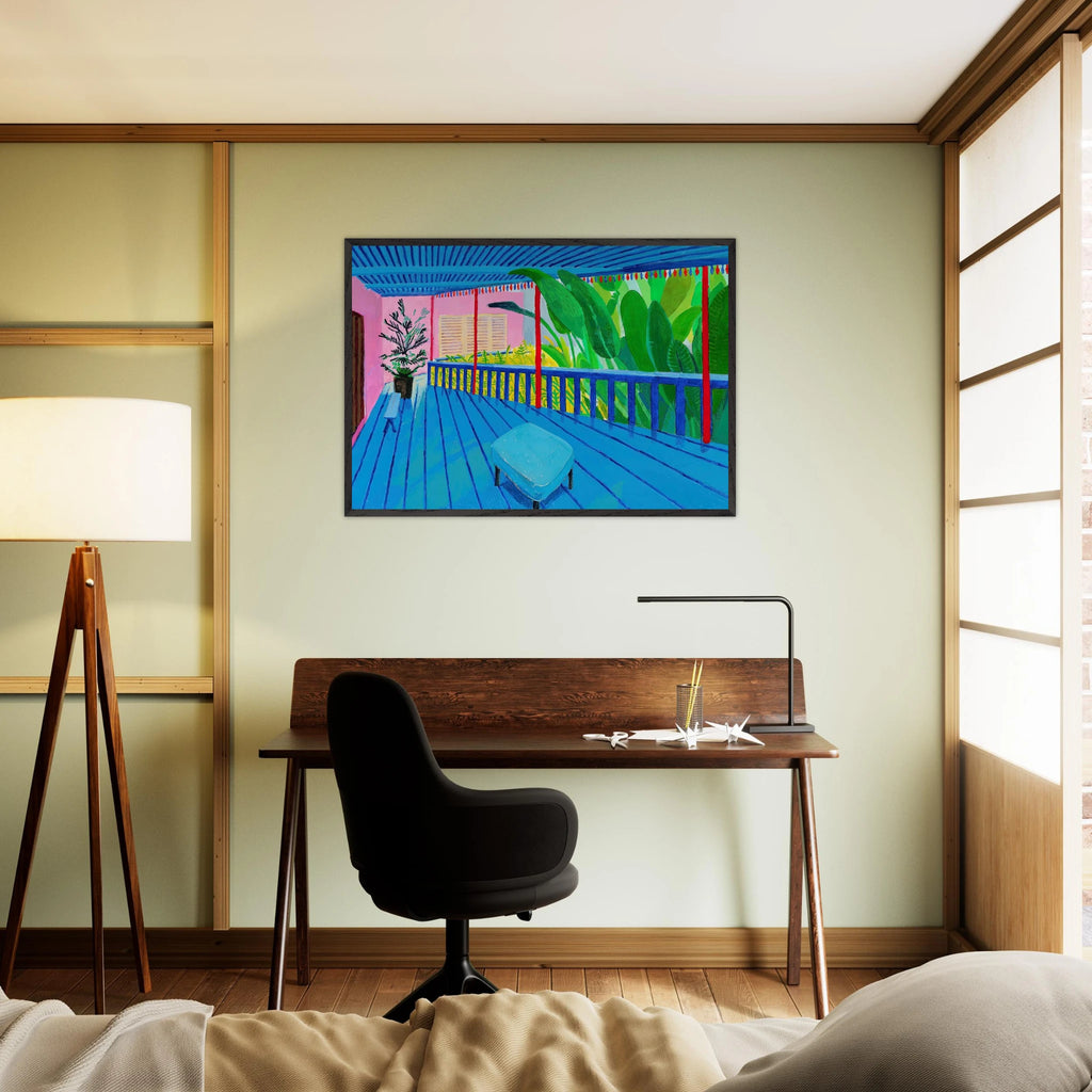 David Hockney - David Hockney Framed Art Print - 70x100 cm / 28x40 inches | David Hockney Framed Poster | David Hockney Framed prints