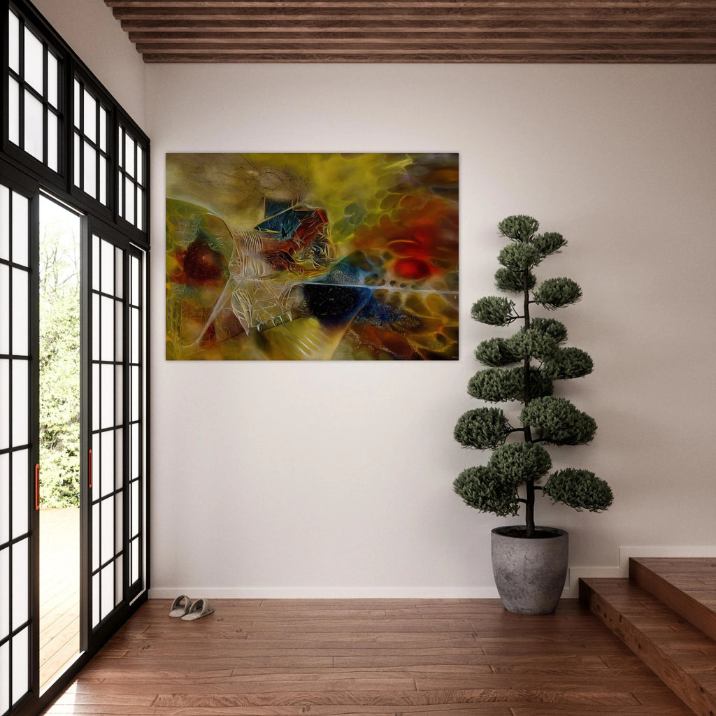 Biological Discovery - 1944 - Jimmy Ernst Art Print - A0 (84.1 x 118.9  cm) / 33.1 × 46.8 inches | Jimmy Ernst Poster | Jimmy Ernst Prints