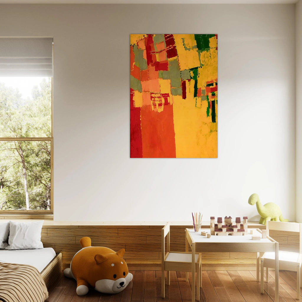 27 October 1949 - 1949 - Frank Lobdell Art Print - A0 (84.1 x 118.9  cm) / 33.1 × 46.8 inches | Frank Lobdell Poster | Frank Lobdell Prints