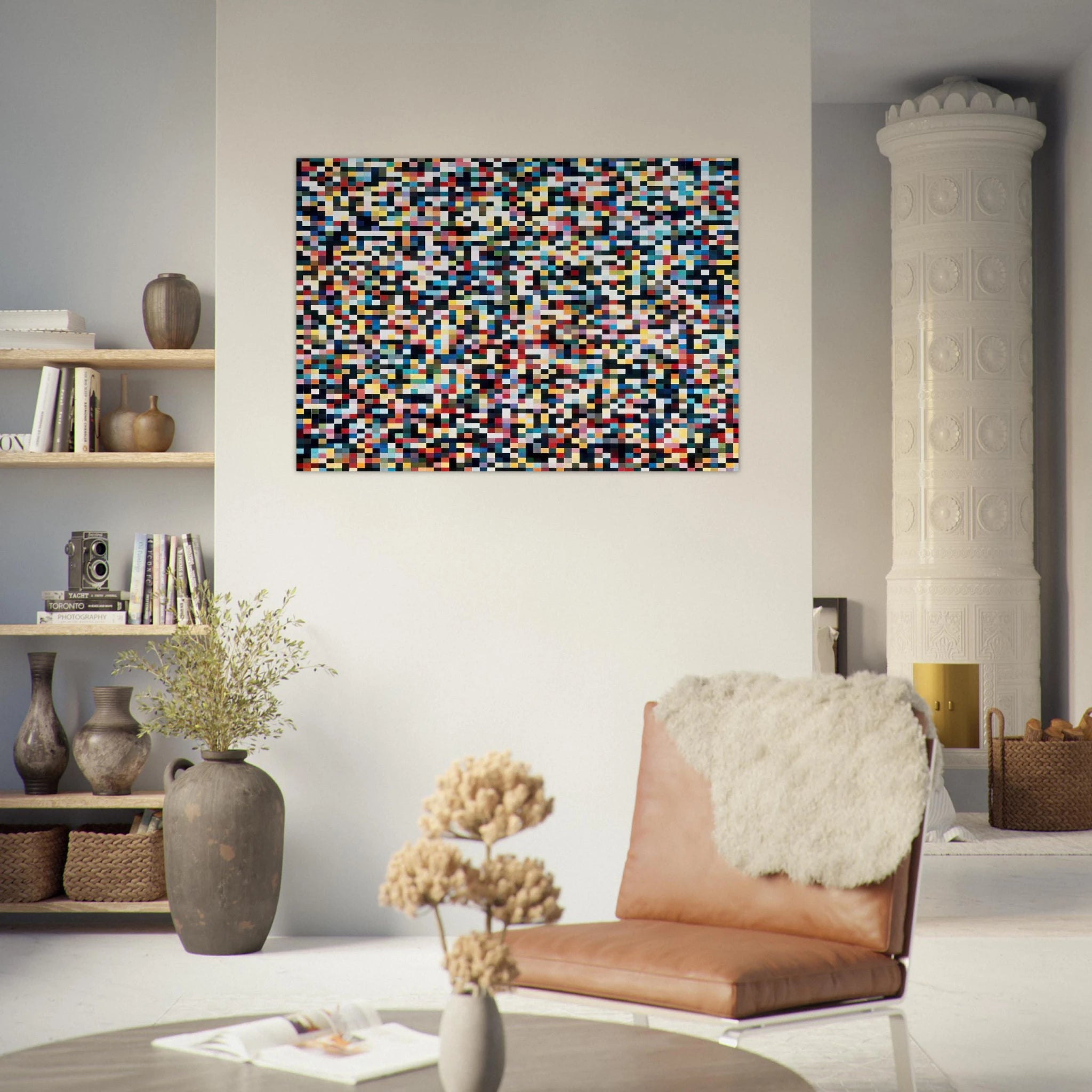 4096 COLOURS 1974 - Gerhard Richter Art Print - A0 (84.1 x 118.9  cm) / 33.1 × 46.8 inches | Gerhard Richter Poster | Gerhard Richter Prints