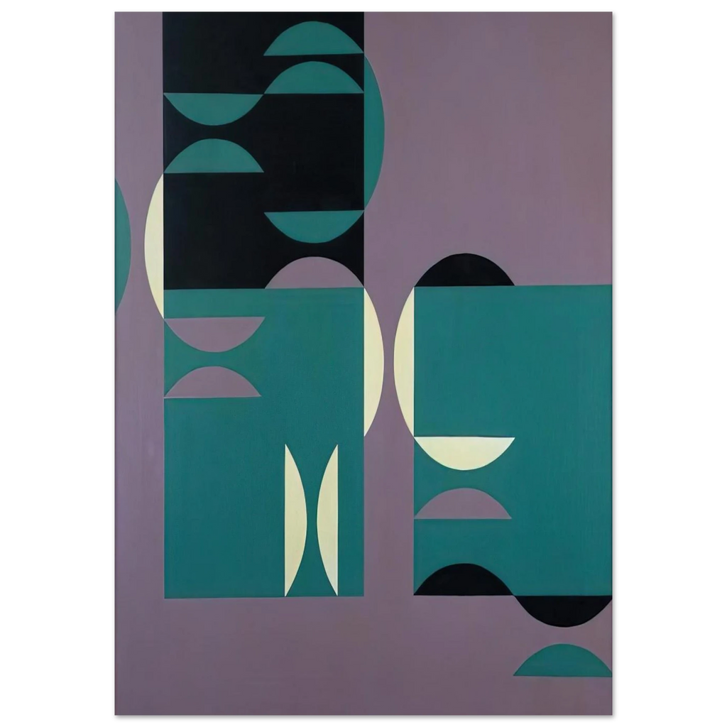 4 temas circulares - 1953 - Tomas Maldonado Art Print - A0 (84.1 x 118.9  cm) / 33.1 × 46.8 inches | Tomas Maldonado Poster | Tomas Maldonado Prints