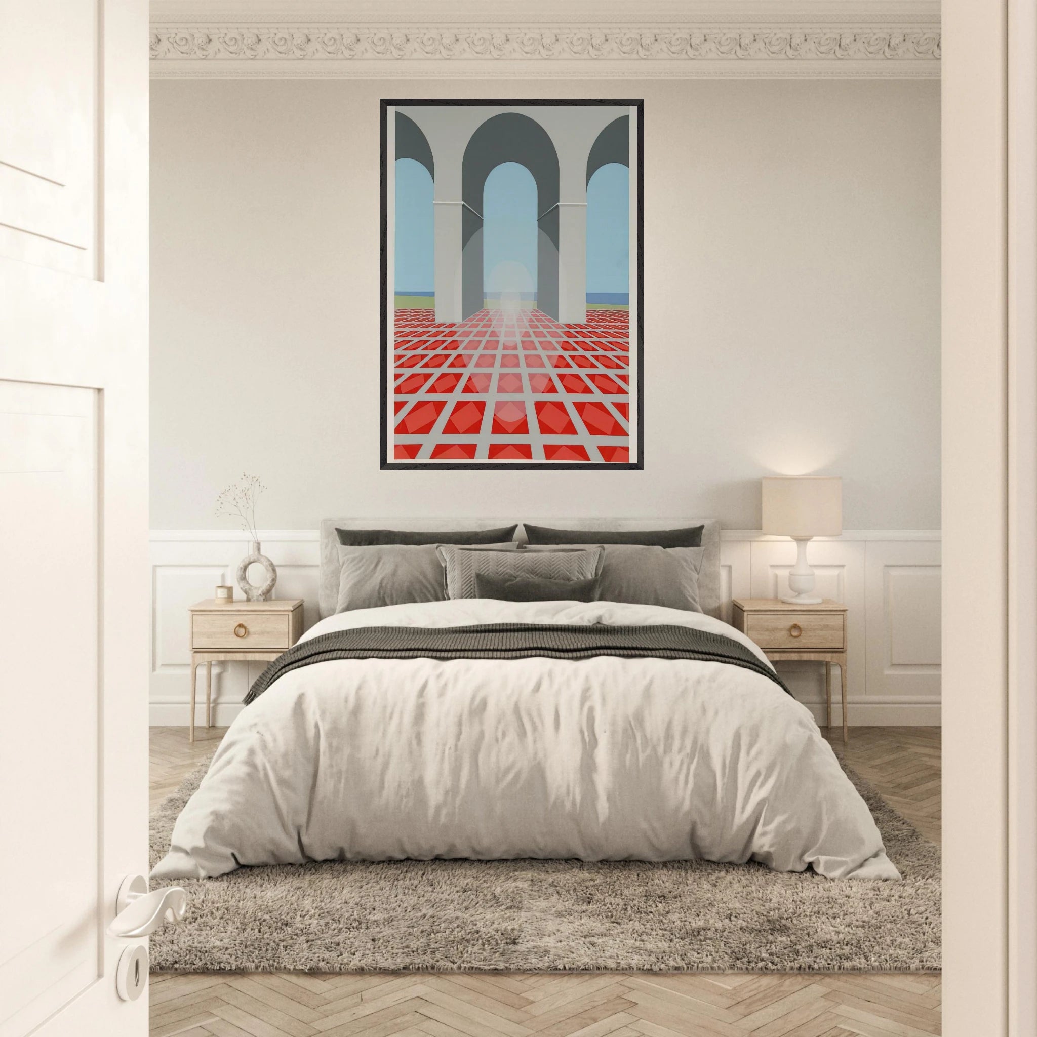 Arches - 1979 - Clarence Holbrook Carter Framed Art Print - 70x100 cm / 28x40 inches | Clarence Holbrook Carter Framed Poster | Clarence Holbrook Carter Framed prints