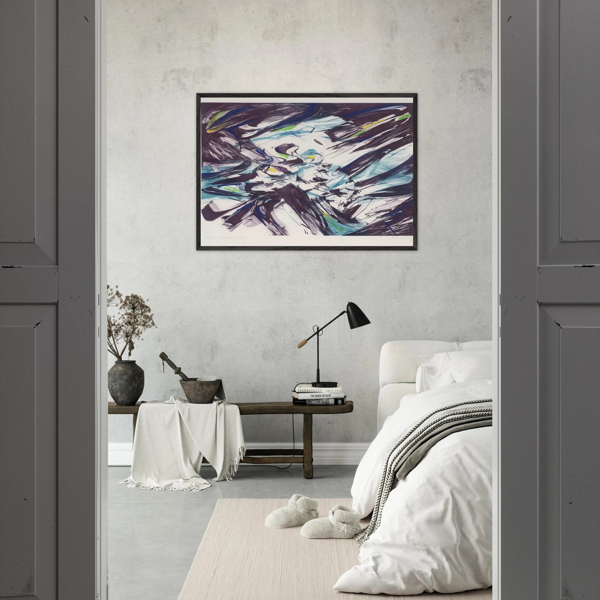 Entym - Karl Otto Gotz Framed Art Print - 70x100 cm / 28x40 inches | Karl Otto Gotz Framed Poster | Karl Otto Gotz Framed prints