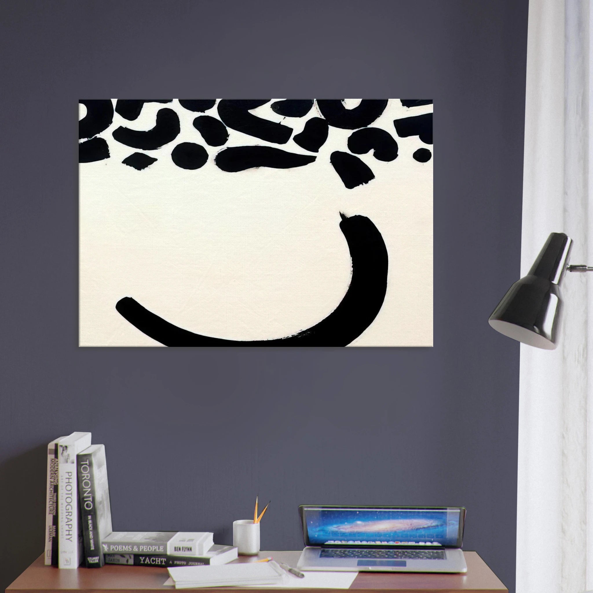 Dawn - 1965 - Adolph Gottlieb Canvas - 70x100 cm / 28x40 inches | Adolph Gottlieb Wrapped Canvas | Adolph Gottlieb Wall Art