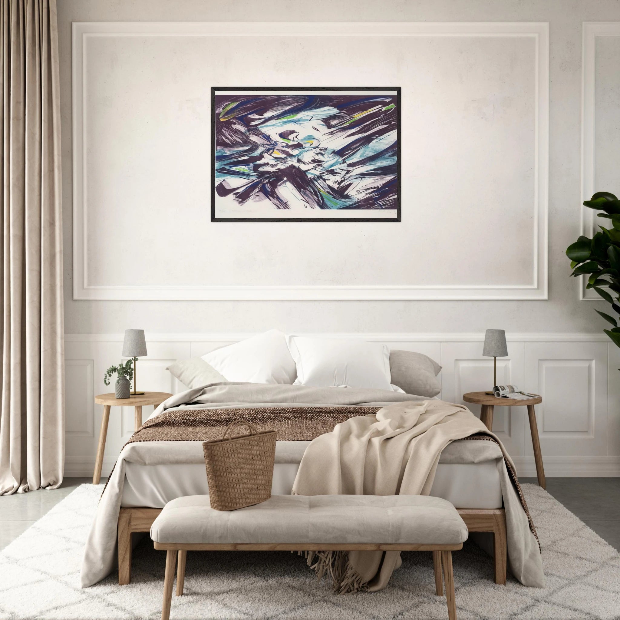 Entym - Karl Otto Gotz Framed Art Print - 70x100 cm / 28x40 inches | Karl Otto Gotz Framed Poster | Karl Otto Gotz Framed prints