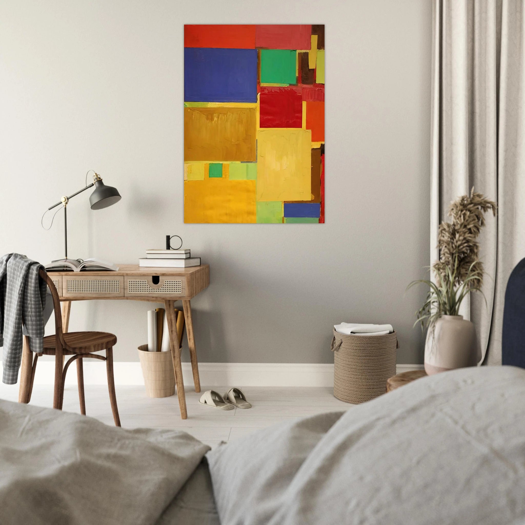 Cathedral - Hans Hofmann Art Print - A0 (84.1 x 118.9  cm) / 33.1 × 46.8 inches | Hans Hofmann Poster | Hans Hofmann Prints