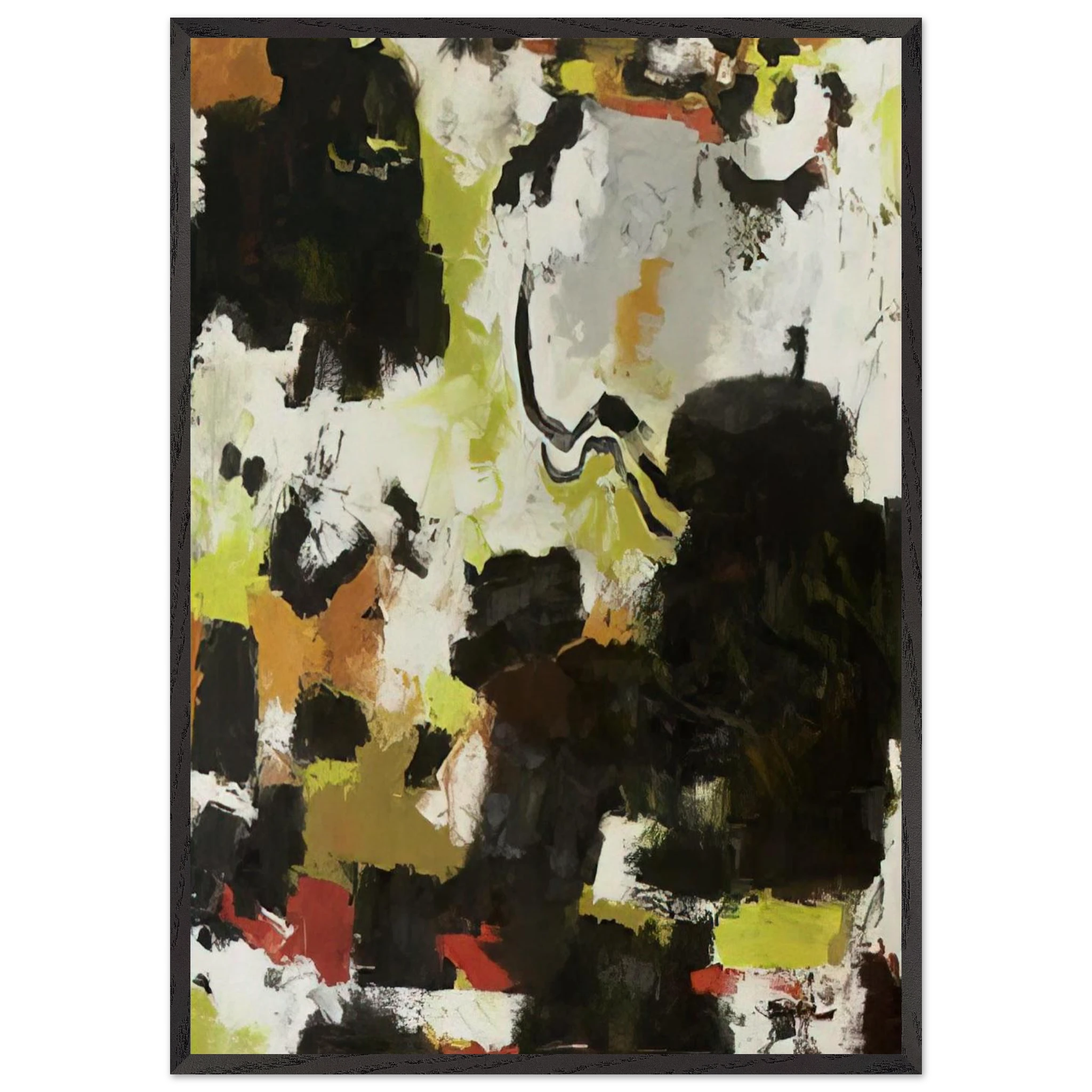 1 January 1949 - 1949 - Frank Lobdell Framed Art Print - 70x100 cm / 28x40 inches | Frank Lobdell Framed Poster | Frank Lobdell Framed prints