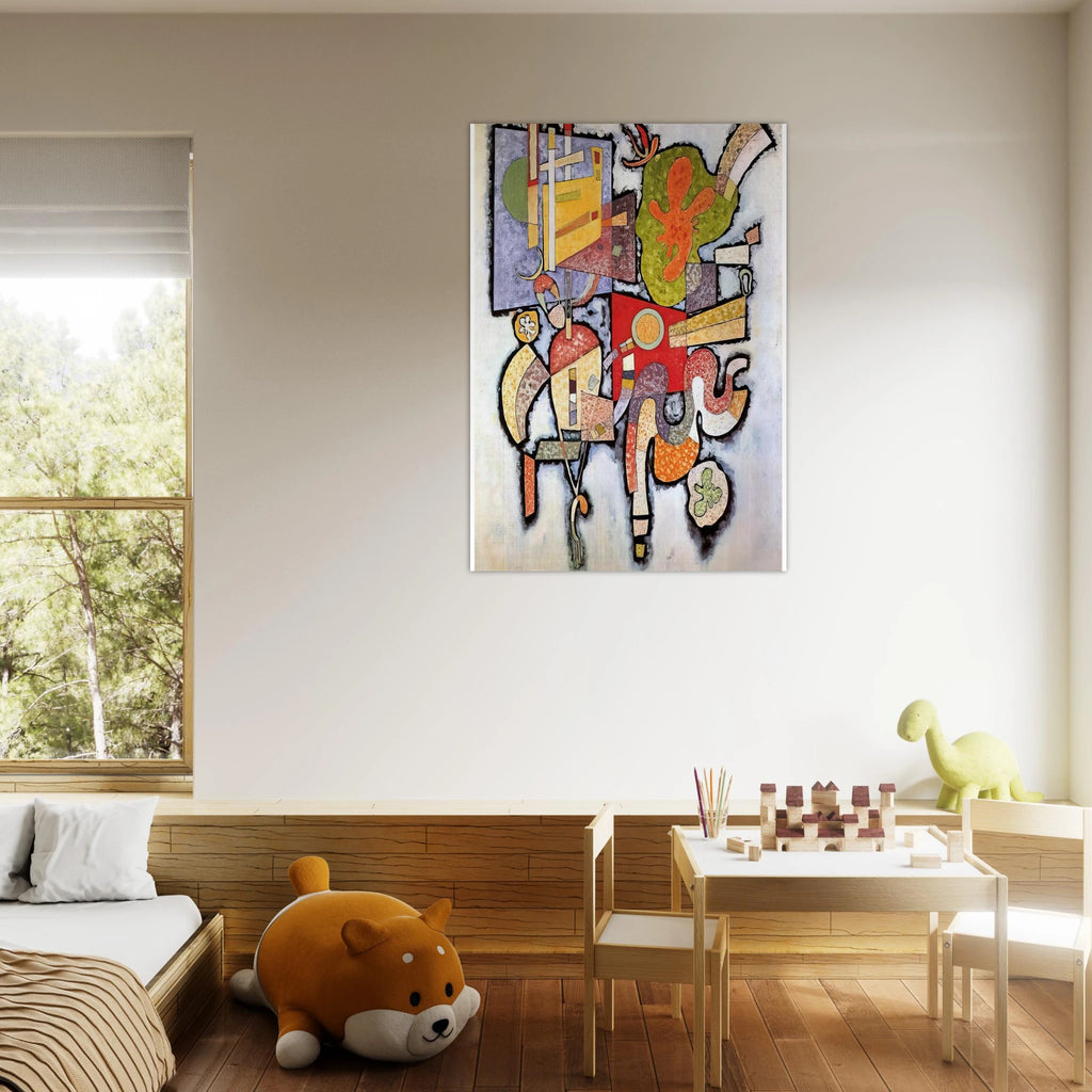 COMPLEX SIMPLE 1939 - Wassily Kandinsky Art Print - A0 (84.1 x 118.9  cm) / 33.1 × 46.8 inches | Wassily Kandinsky Poster | Wassily Kandinsky Prints