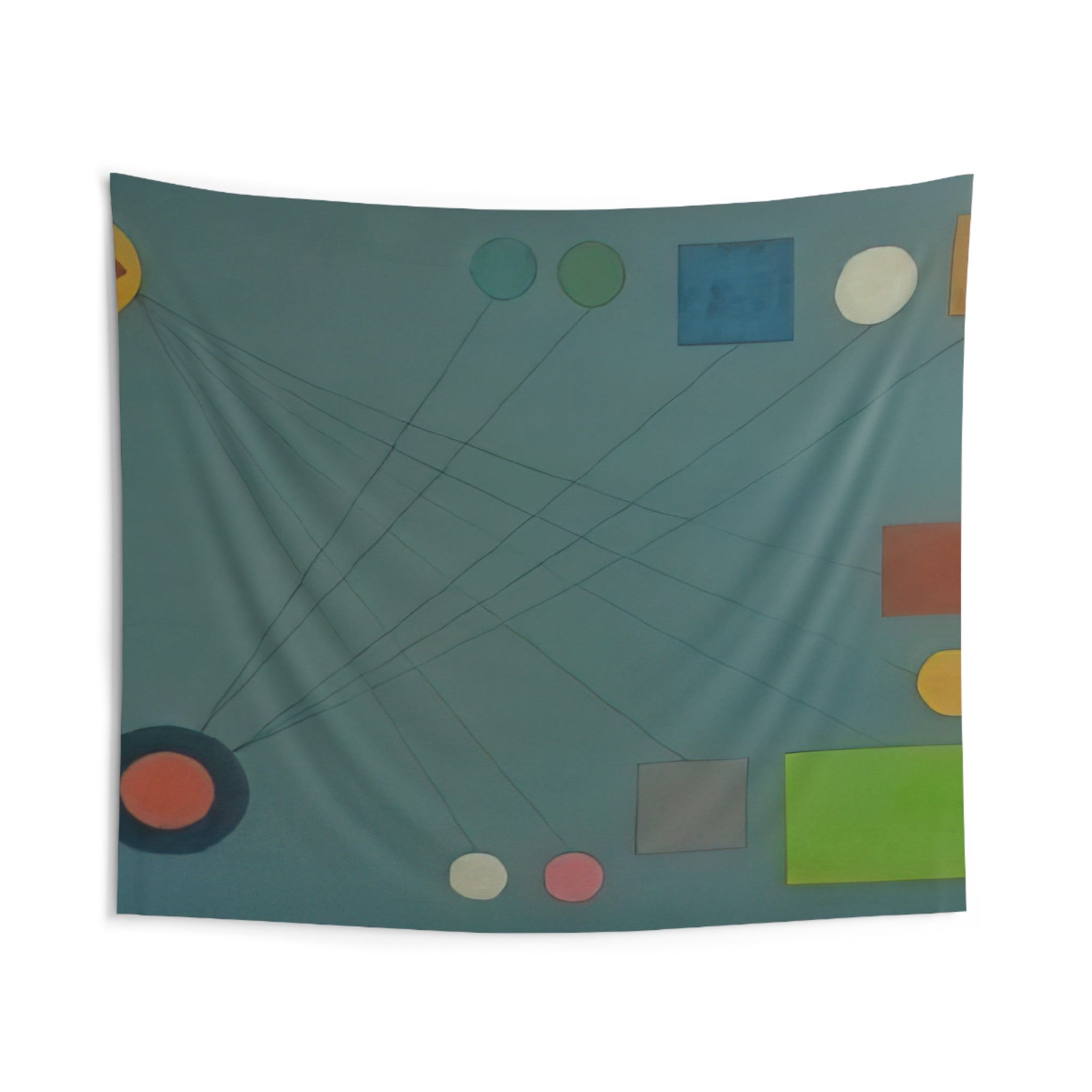 De la Serie Cartas Celestes - 1956 1 By Lolo Soldevilla Tapestry | Lolo Soldevilla Large Tapestry Art