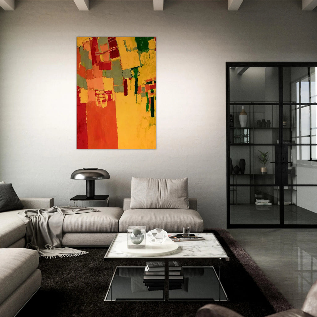 27 October 1949 - 1949 - Frank Lobdell Art Print - A0 (84.1 x 118.9  cm) / 33.1 × 46.8 inches | Frank Lobdell Poster | Frank Lobdell Prints