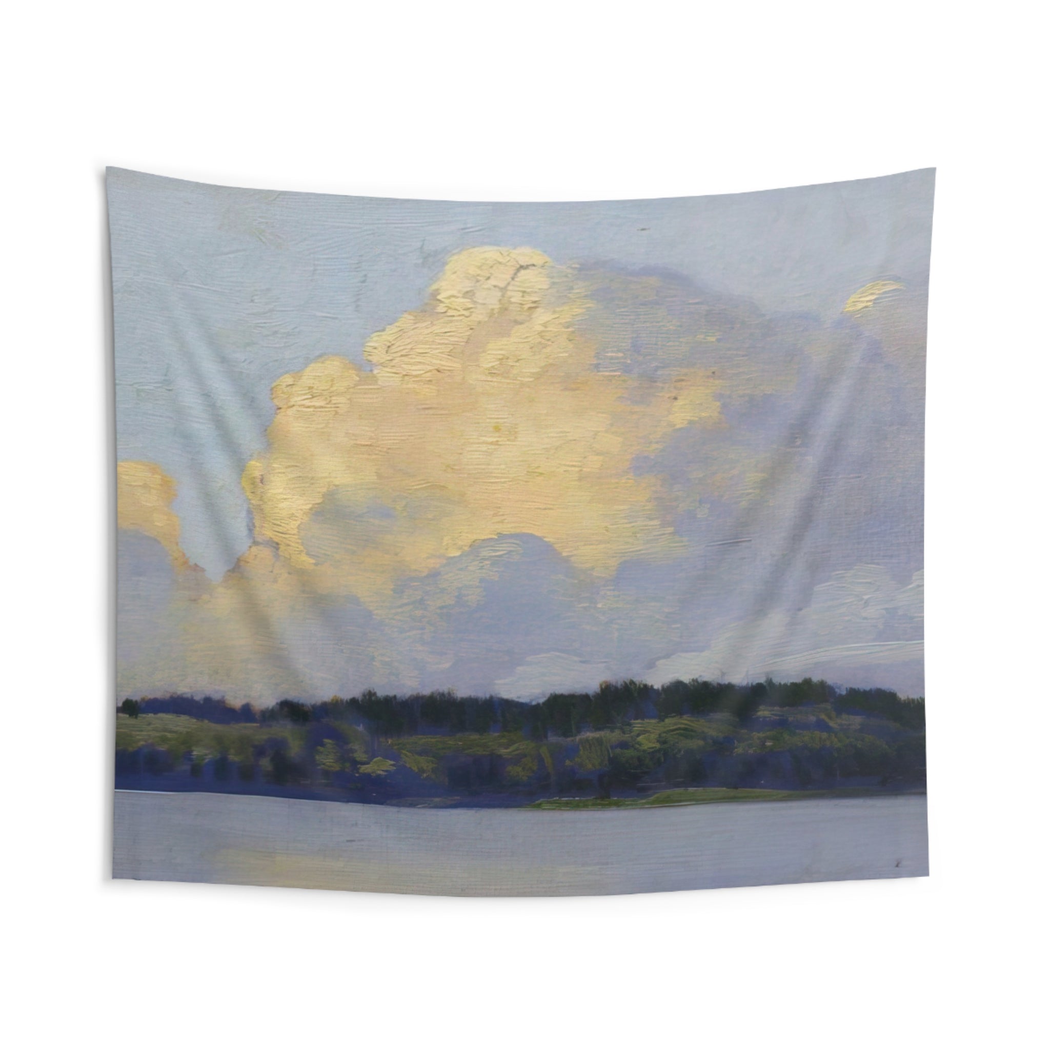 Thunderers - 1920 By Frank Johnston Tapestry | Frank Johnston Large Tapestry Art