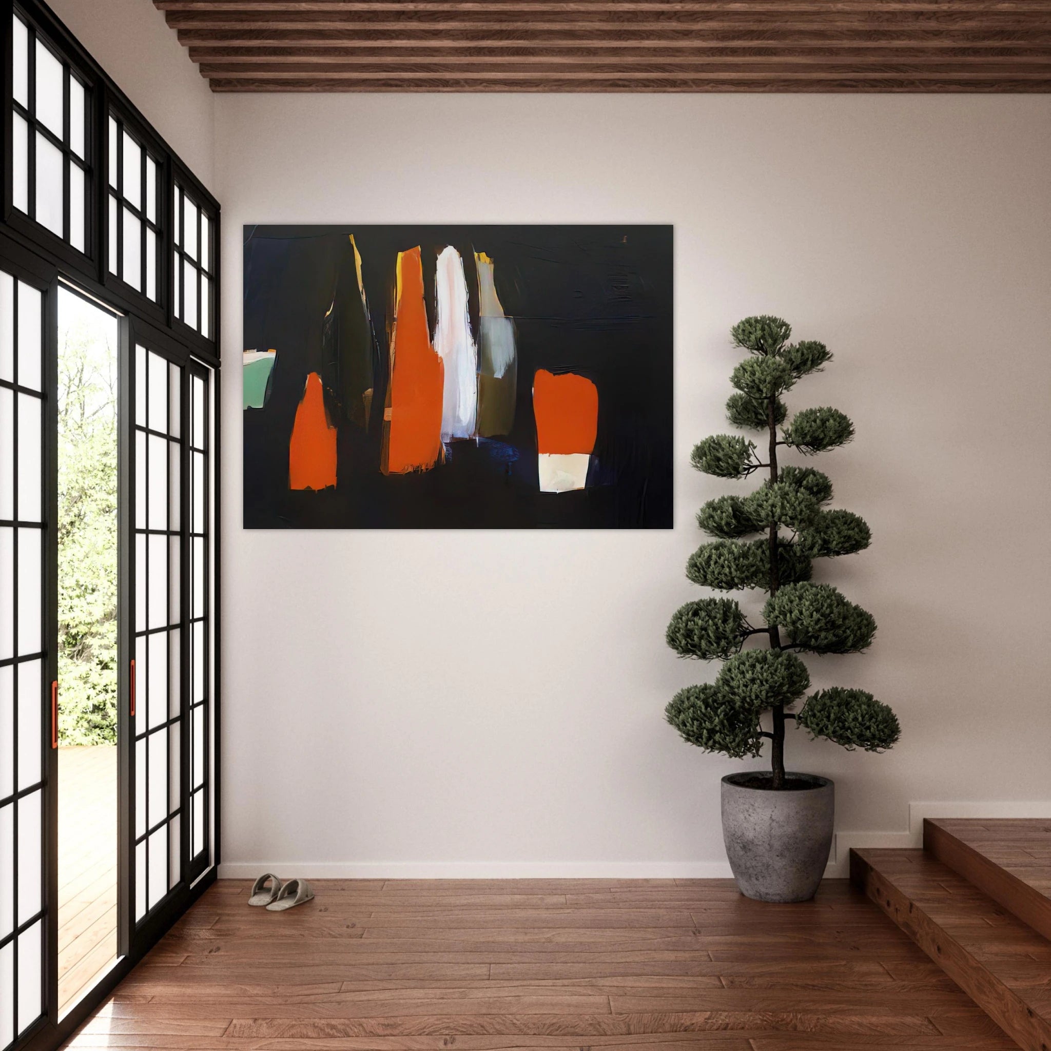 Bouteilles - Art Informel - Nicolas de Stael Art Print - A0 (84.1 x 118.9  cm) / 33.1 × 46.8 inches | Nicolas de Stael Poster | Nicolas de Stael Prints