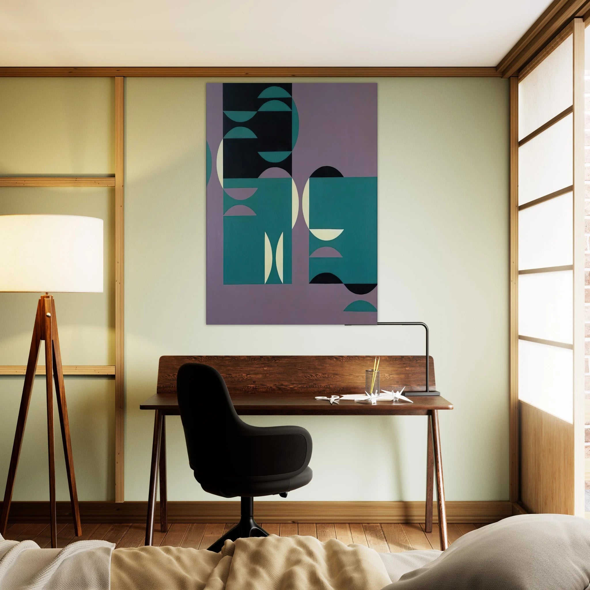 4 temas circulares - 1953 - Tomas Maldonado Art Print - A0 (84.1 x 118.9  cm) / 33.1 × 46.8 inches | Tomas Maldonado Poster | Tomas Maldonado Prints