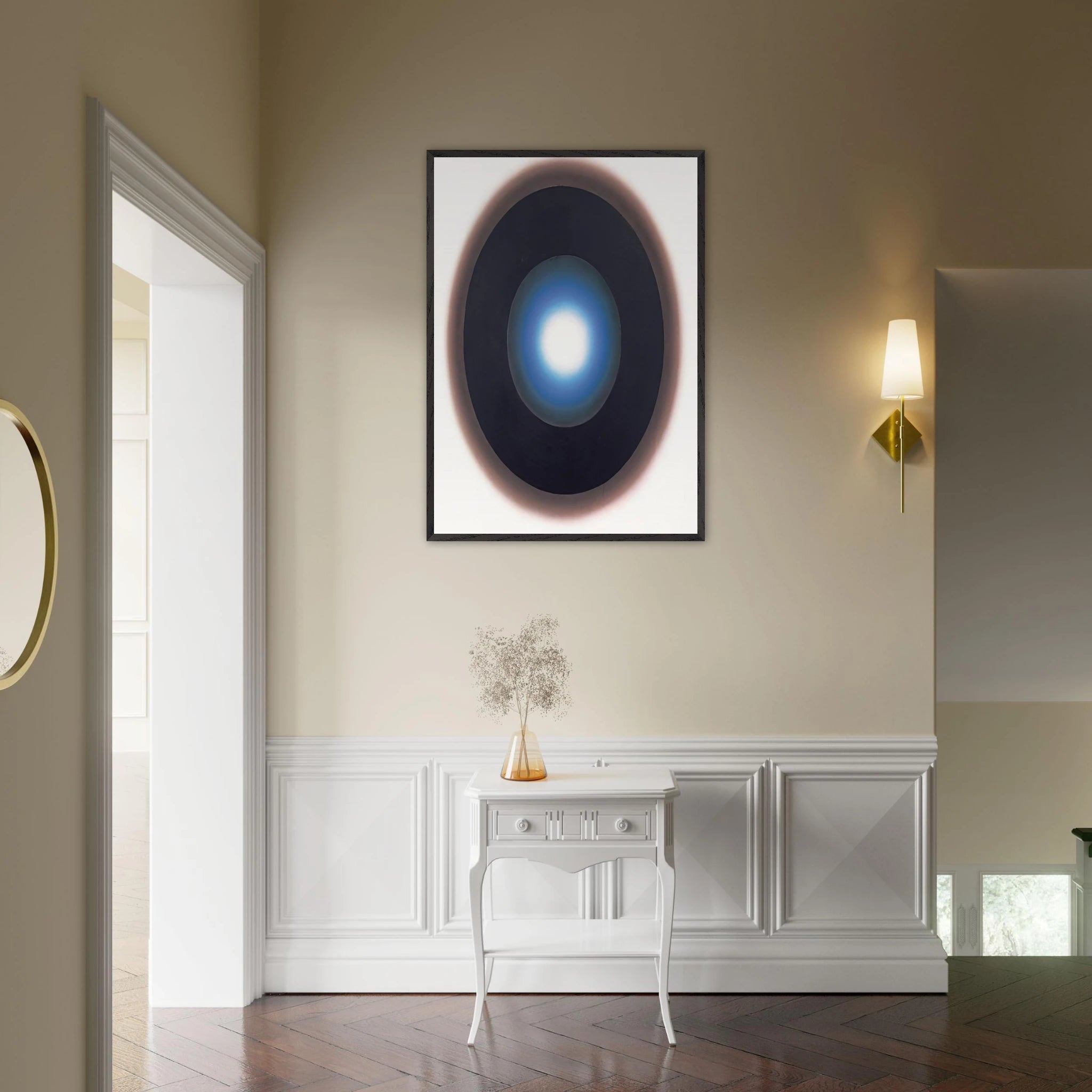 #14 - 1964 - Wojciech Fangor Framed Art Print - 70x100 cm / 28x40 inches | Wojciech Fangor Framed Poster | Wojciech Fangor Framed prints