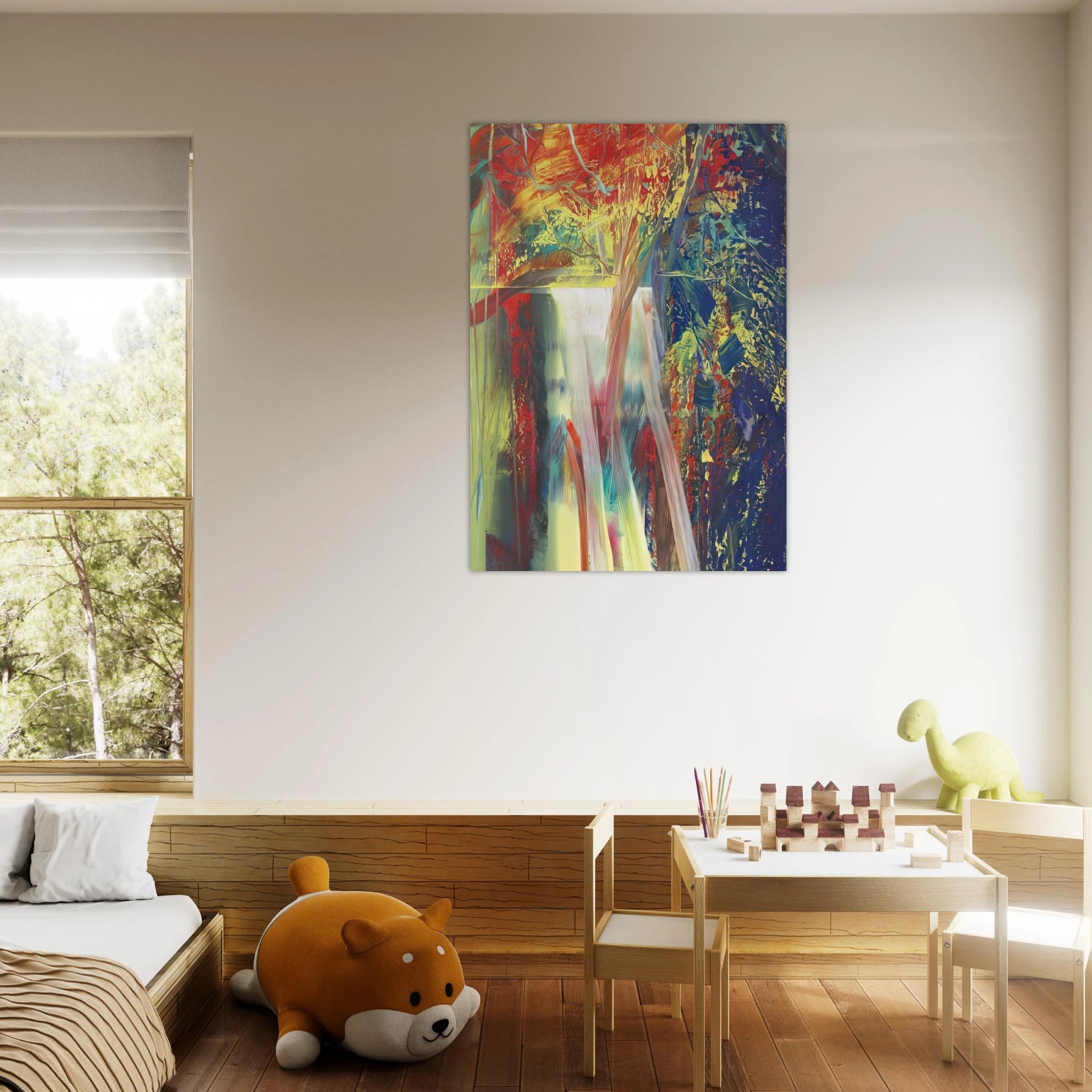 ABSTRACT PAINTING 610 1 - Gerhard Richter Art Print - A0 (84.1 x 118.9  cm) / 33.1 × 46.8 inches | Gerhard Richter Poster | Gerhard Richter Prints