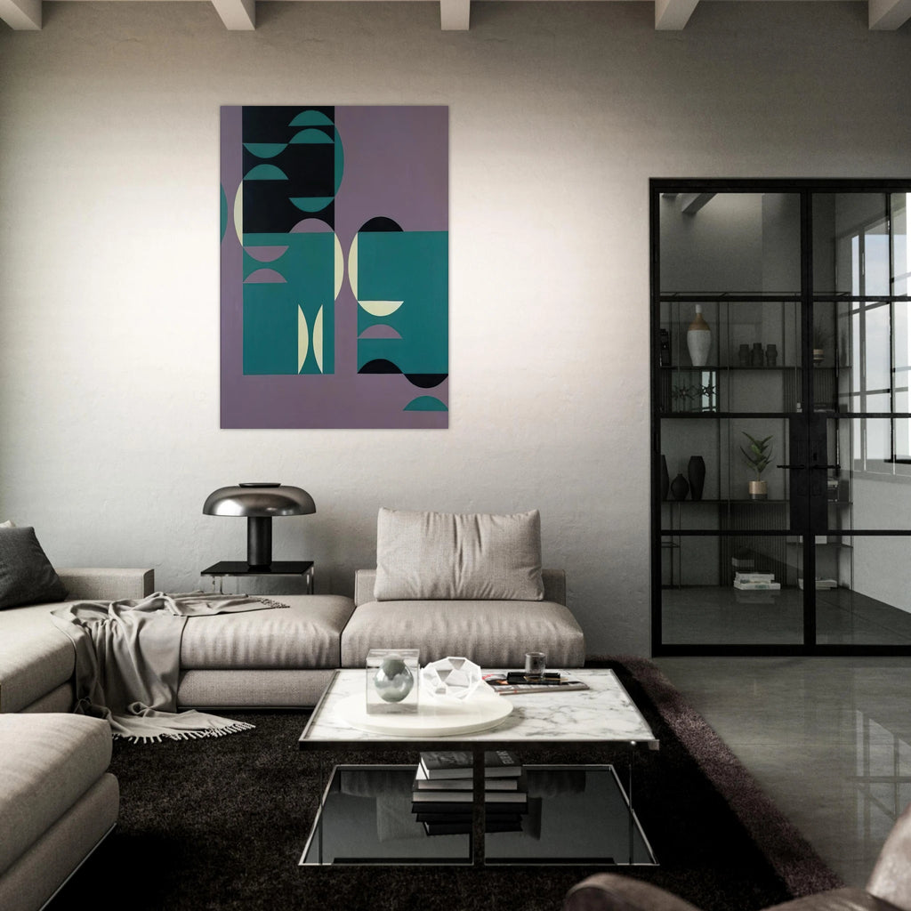 4 temas circulares - 1953 - Tomas Maldonado Art Print - A0 (84.1 x 118.9  cm) / 33.1 × 46.8 inches | Tomas Maldonado Poster | Tomas Maldonado Prints