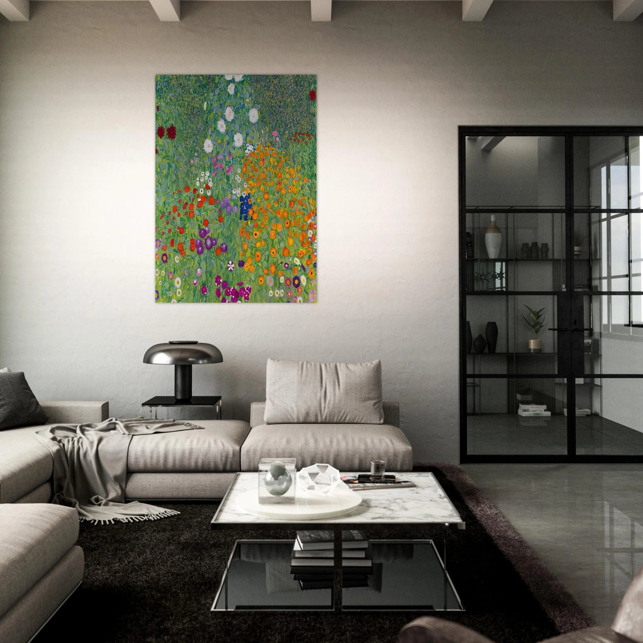 BLUMENGARTEN 1907 - Gustav Klimt Art Print - A0 (84.1 x 118.9  cm) / 33.1 × 46.8 inches | Gustav Klimt Poster | Gustav Klimt Prints
