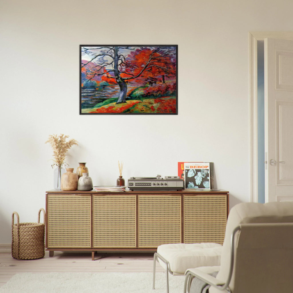 Echo Rock - 1905 - Armand Guillaumin Framed Art Print - 70x100 cm / 28x40 inches | Armand Guillaumin Framed Poster | Armand Guillaumin Framed prints