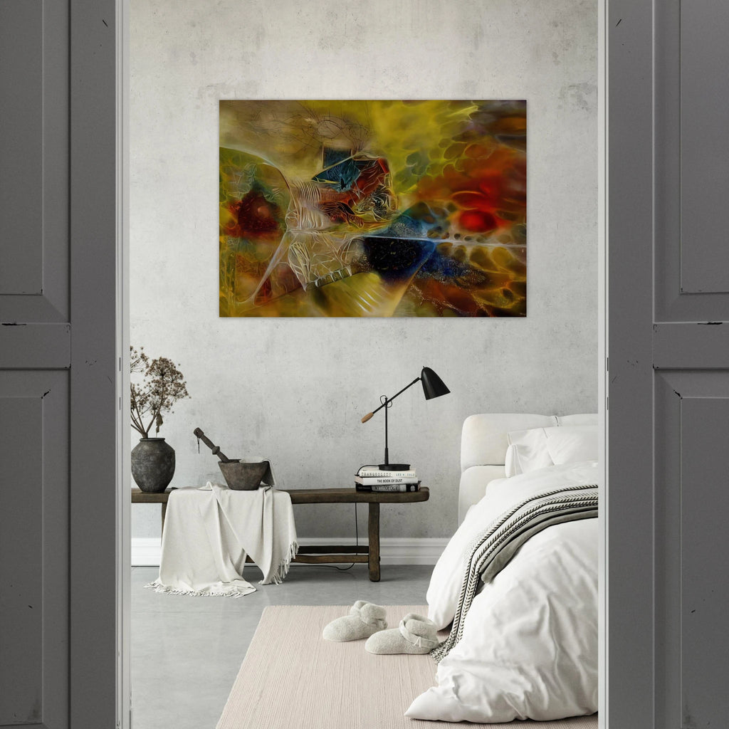 Biological Discovery - 1944 - Jimmy Ernst Art Print - A0 (84.1 x 118.9  cm) / 33.1 × 46.8 inches | Jimmy Ernst Poster | Jimmy Ernst Prints