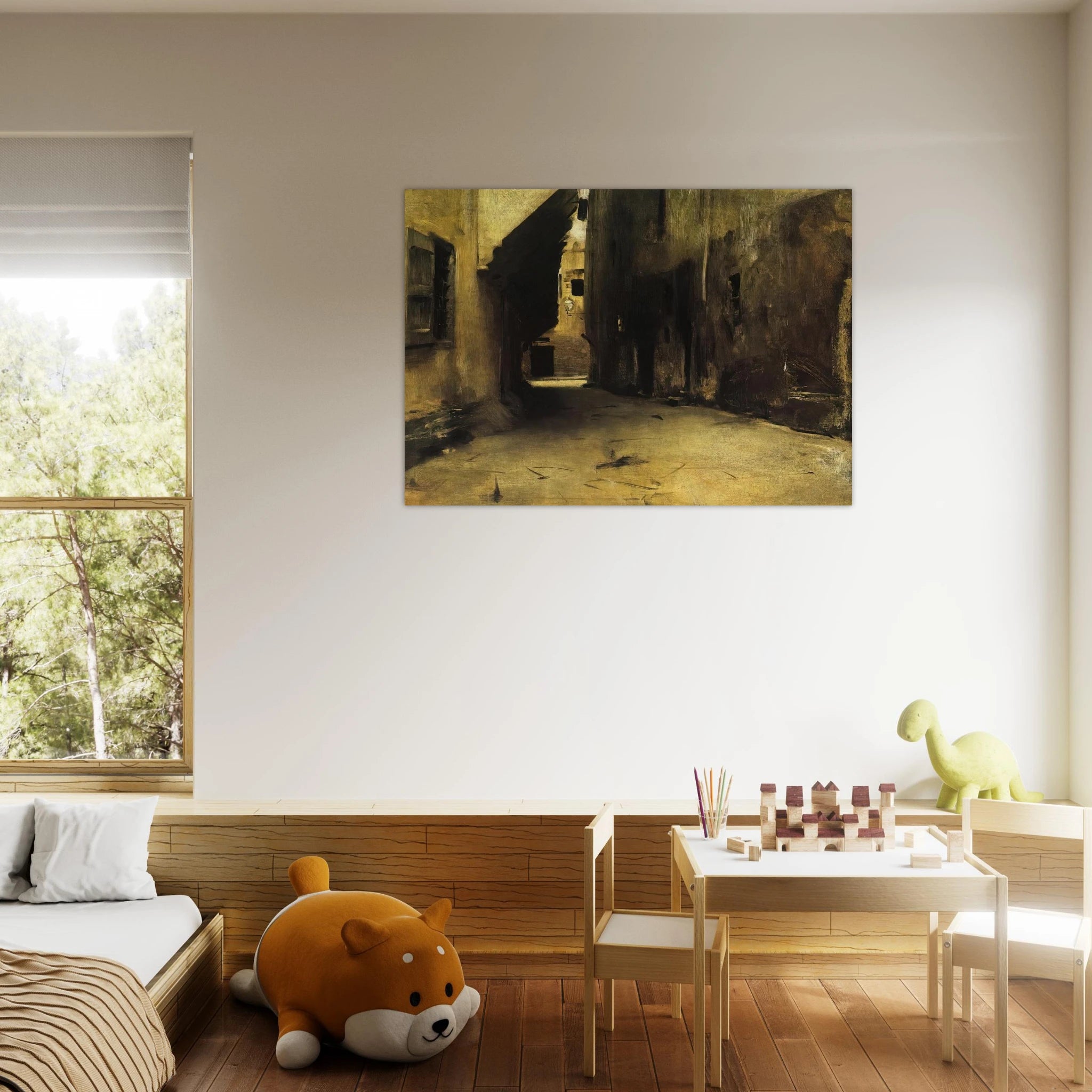 A Street in Venice - John Singer Sargent Art Print - A0 (84.1 x 118.9  cm) / 33.1 × 46.8 inches | John Singer Sargent Poster | John Singer Sargent Prints