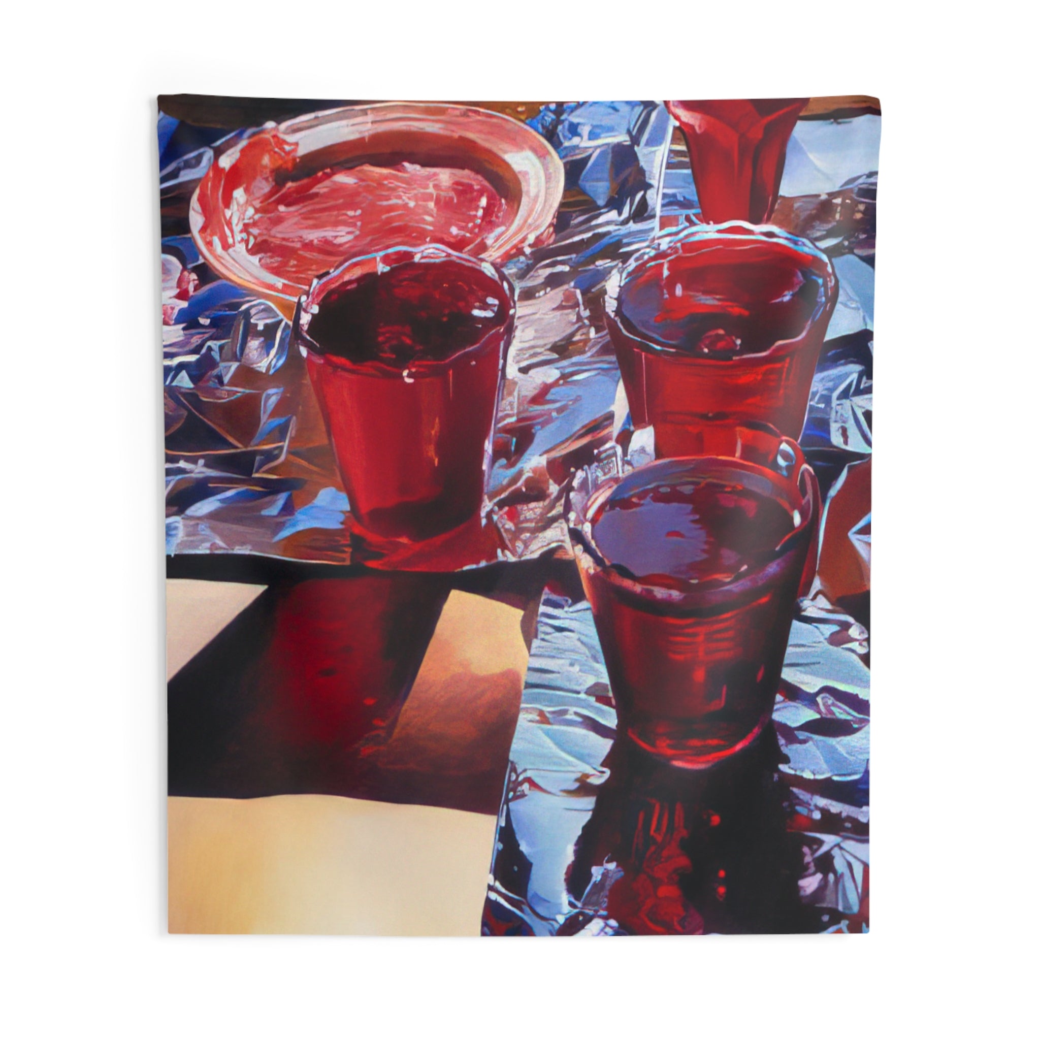 Red Currant Jelly - 1972 By Mary Pratt Tapestry | Mary Pratt Large Tapestry Art