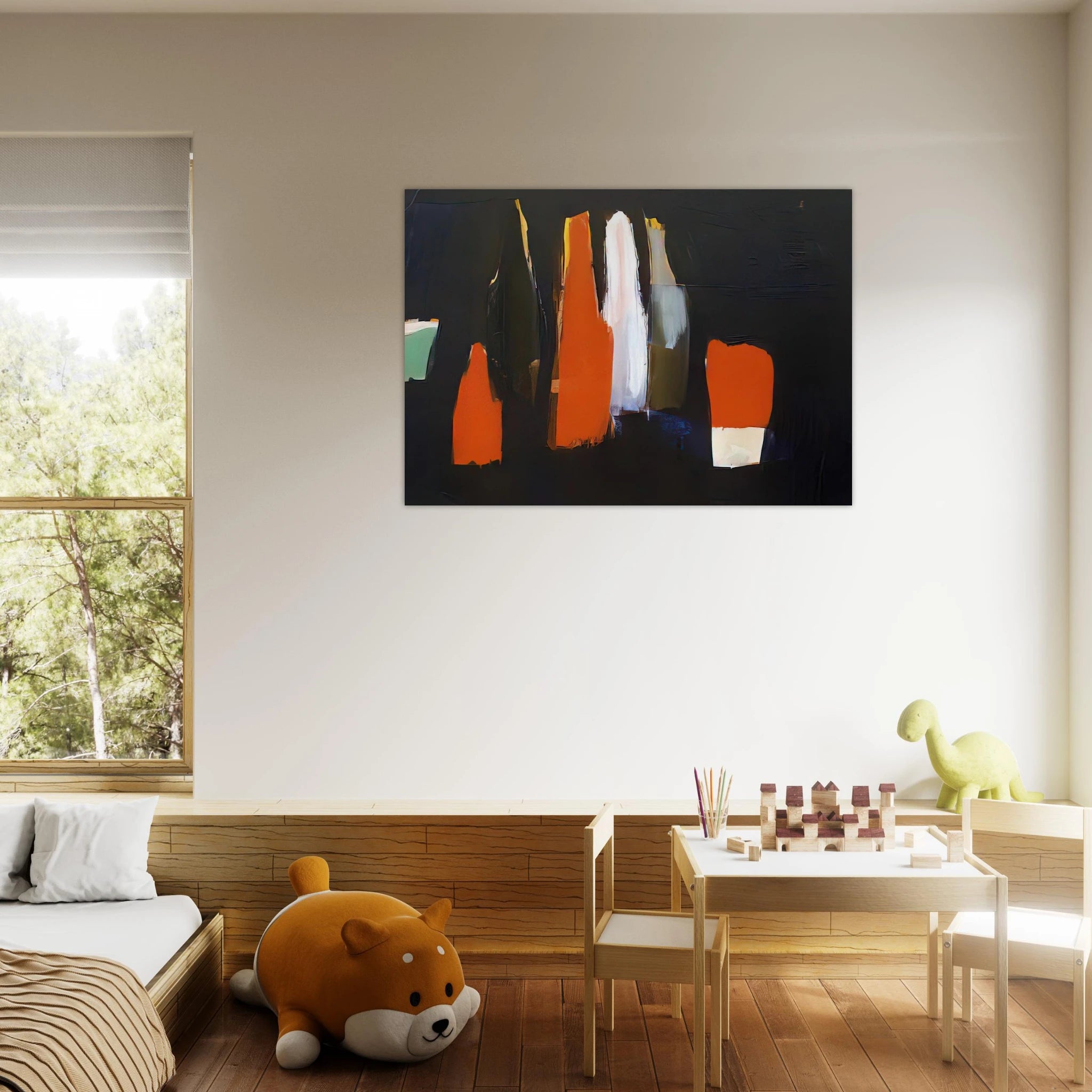 Bouteilles - Art Informel - Nicolas de Stael Art Print - A0 (84.1 x 118.9  cm) / 33.1 × 46.8 inches | Nicolas de Stael Poster | Nicolas de Stael Prints
