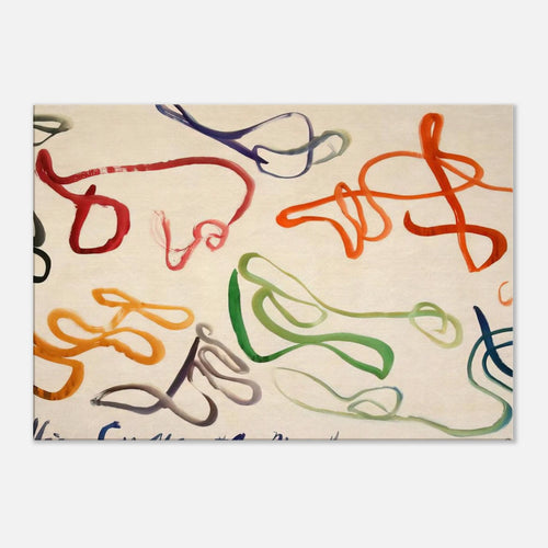 # 9 - 1963 - William Saroyan Canvas - 70x100 cm / 28x40 inches | William Saroyan Wrapped Canvas | William Saroyan Wall Art