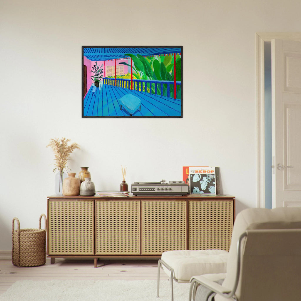 David Hockney - David Hockney Framed Art Print - 70x100 cm / 28x40 inches | David Hockney Framed Poster | David Hockney Framed prints