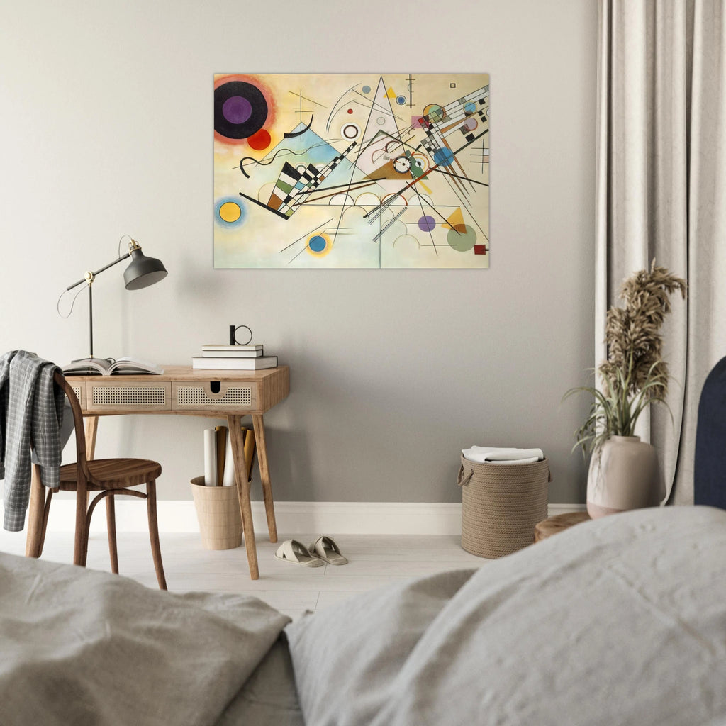 COMPOSITION VIII 1923 - Wassily Kandinsky Art Print - A0 (84.1 x 118.9  cm) / 33.1 × 46.8 inches | Wassily Kandinsky Poster | Wassily Kandinsky Prints