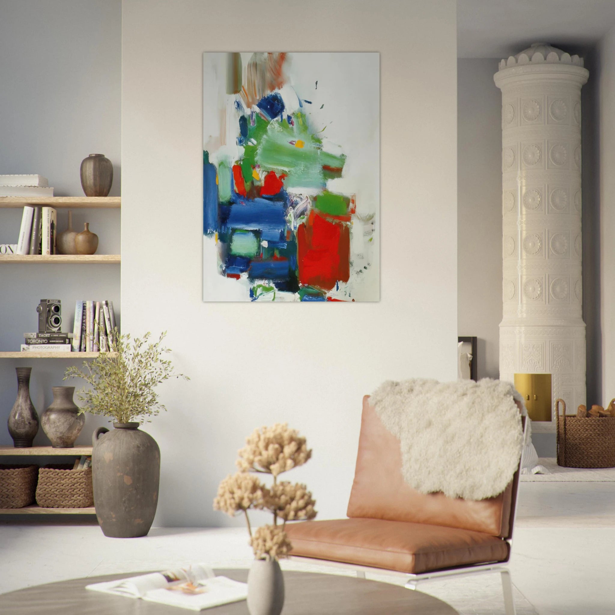 Art Like Love Is Dedication - Hans Hofmann Art Print - A0 (84.1 x 118.9  cm) / 33.1 × 46.8 inches | Hans Hofmann Poster | Hans Hofmann Prints