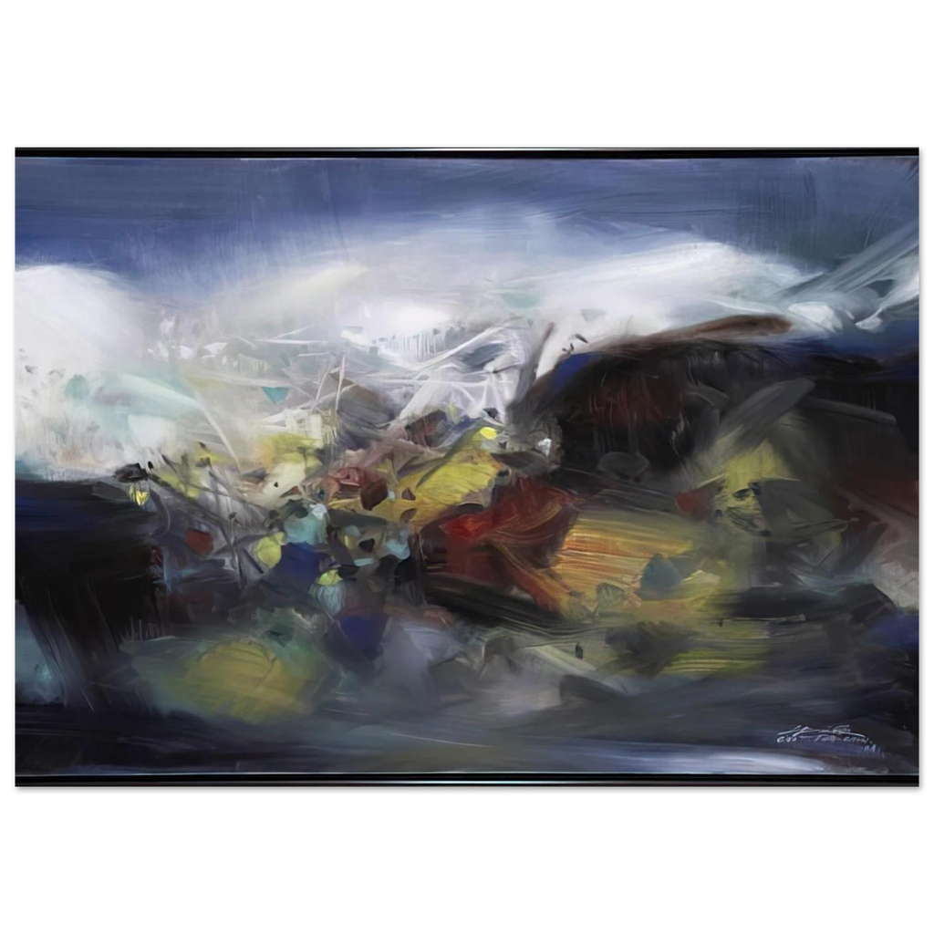 EQUINOX 2007 - Chu teh Chun Art Print - A0 (84.1 x 118.9  cm) / 33.1 × 46.8 inches | Chu teh Chun Poster | Chu teh Chun Prints