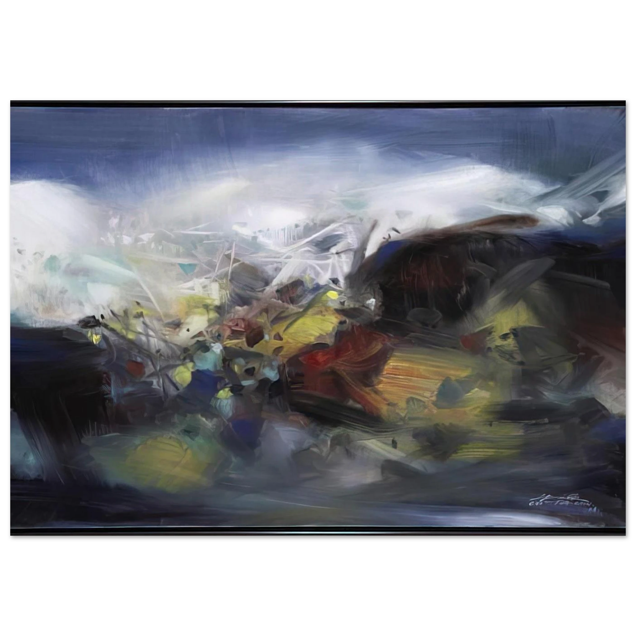 EQUINOX 2007 - Chu teh Chun Art Print - A0 (84.1 x 118.9  cm) / 33.1 × 46.8 inches | Chu teh Chun Poster | Chu teh Chun Prints