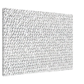 19651 - ∞, Detail - Conceptual Art - Roman Opalka Canvas - 70x100 cm / 28x40 inches | Roman Opalka Wrapped Canvas | Roman Opalka Wall Art