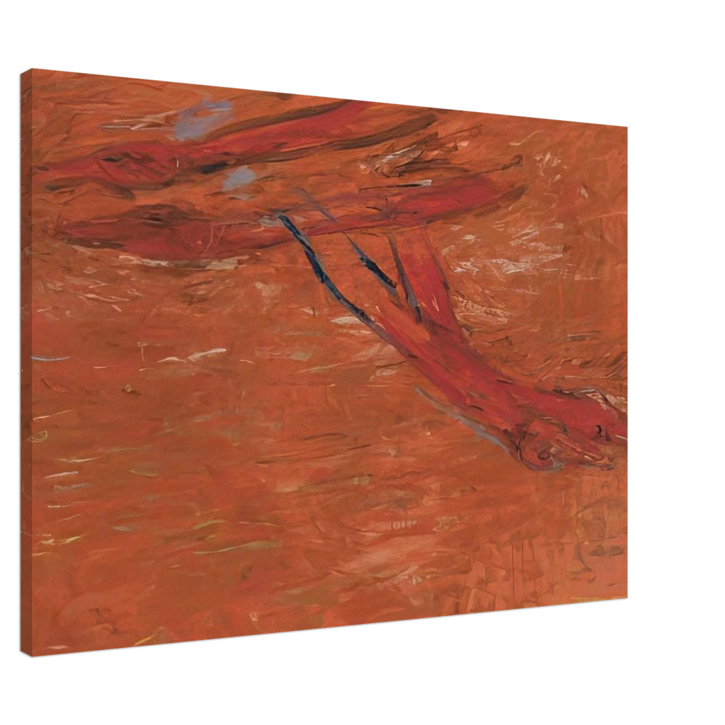 AUGUST 17TH 1998 - Susan Rothenberg Canvas - 70x100 cm / 28x40 inches | Susan Rothenberg Wrapped Canvas | Susan Rothenberg Wall Art