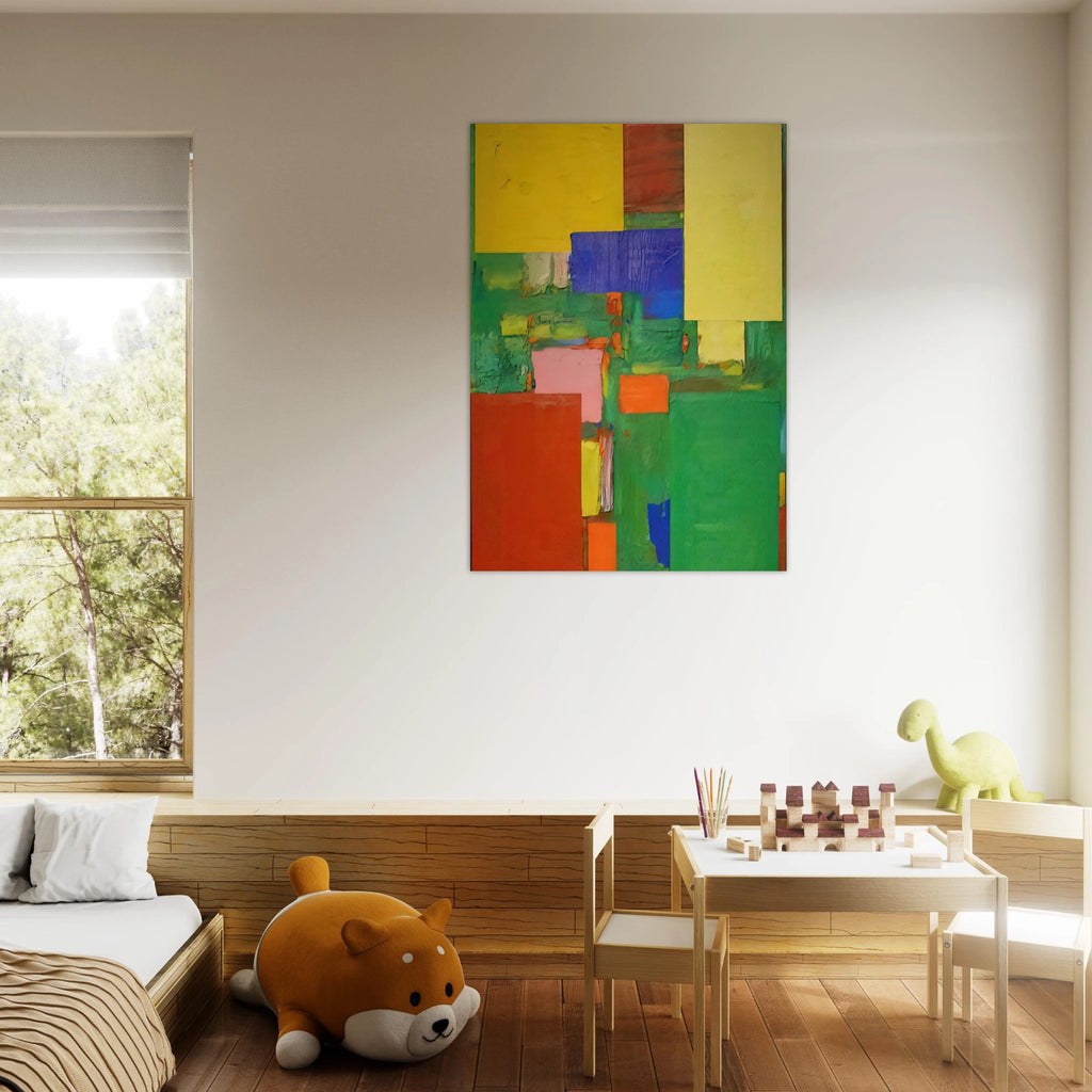 Equipoise - Hans Hofmann Art Print - A0 (84.1 x 118.9  cm) / 33.1 × 46.8 inches | Hans Hofmann Poster | Hans Hofmann Prints