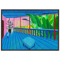 David Hockney - David Hockney Framed Art Print - 70x100 cm / 28x40 inches | David Hockney Framed Poster | David Hockney Framed prints