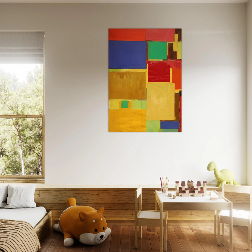 Cathedral - Hans Hofmann Art Print - A0 (84.1 x 118.9  cm) / 33.1 × 46.8 inches | Hans Hofmann Poster | Hans Hofmann Prints