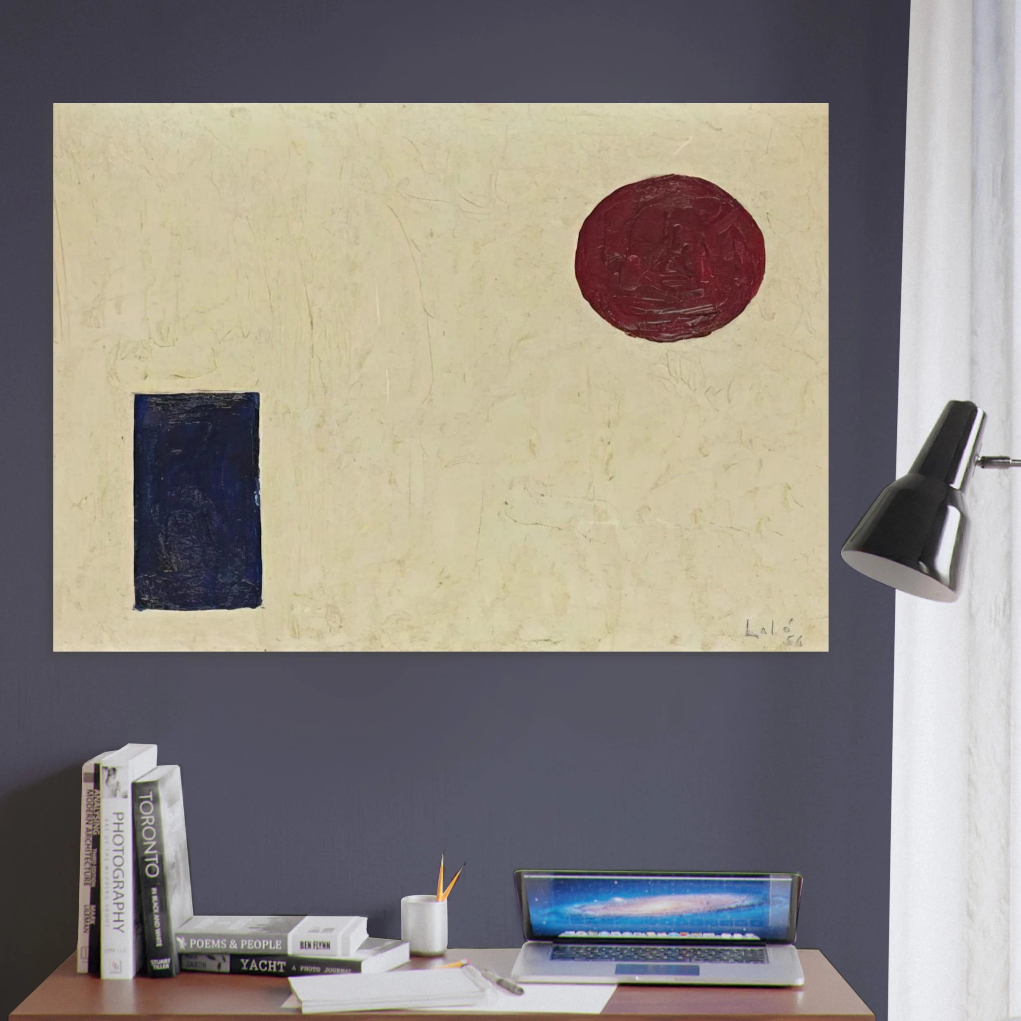 Edmondson #1 - 1956 1 - Lolo Soldevilla Art Print - A0 (84.1 x 118.9  cm) / 33.1 × 46.8 inches | Lolo Soldevilla Poster | Lolo Soldevilla Prints