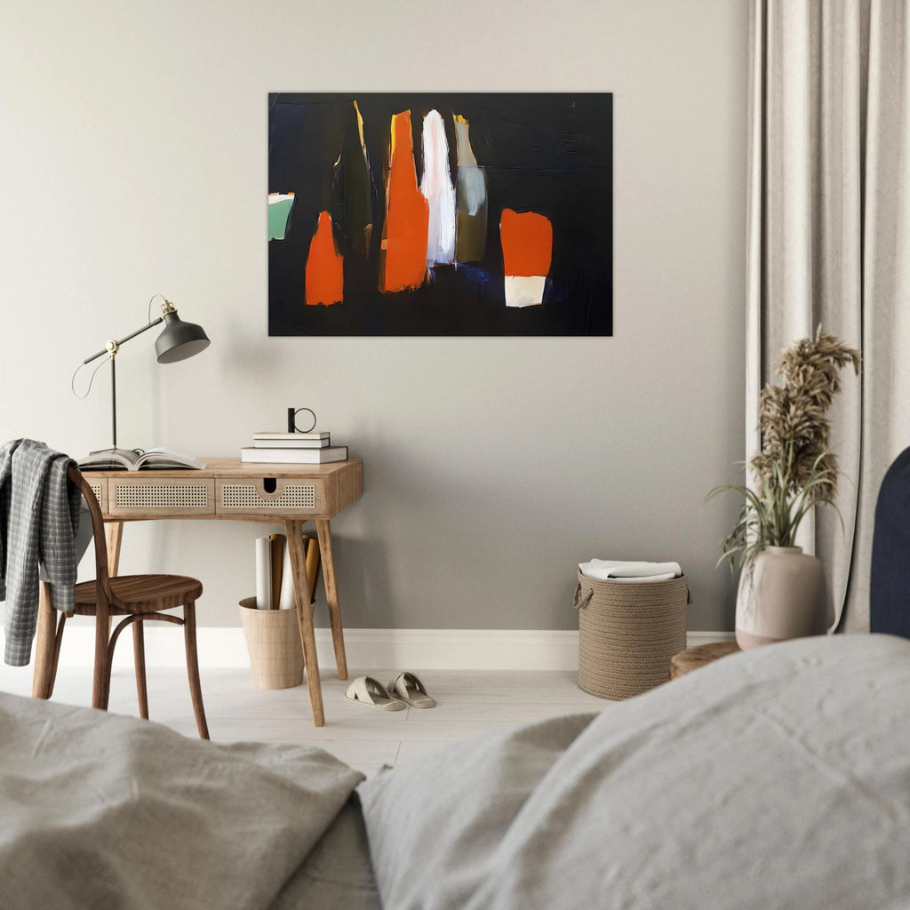 Bouteilles - Art Informel - Nicolas de Stael Art Print - A0 (84.1 x 118.9  cm) / 33.1 × 46.8 inches | Nicolas de Stael Poster | Nicolas de Stael Prints