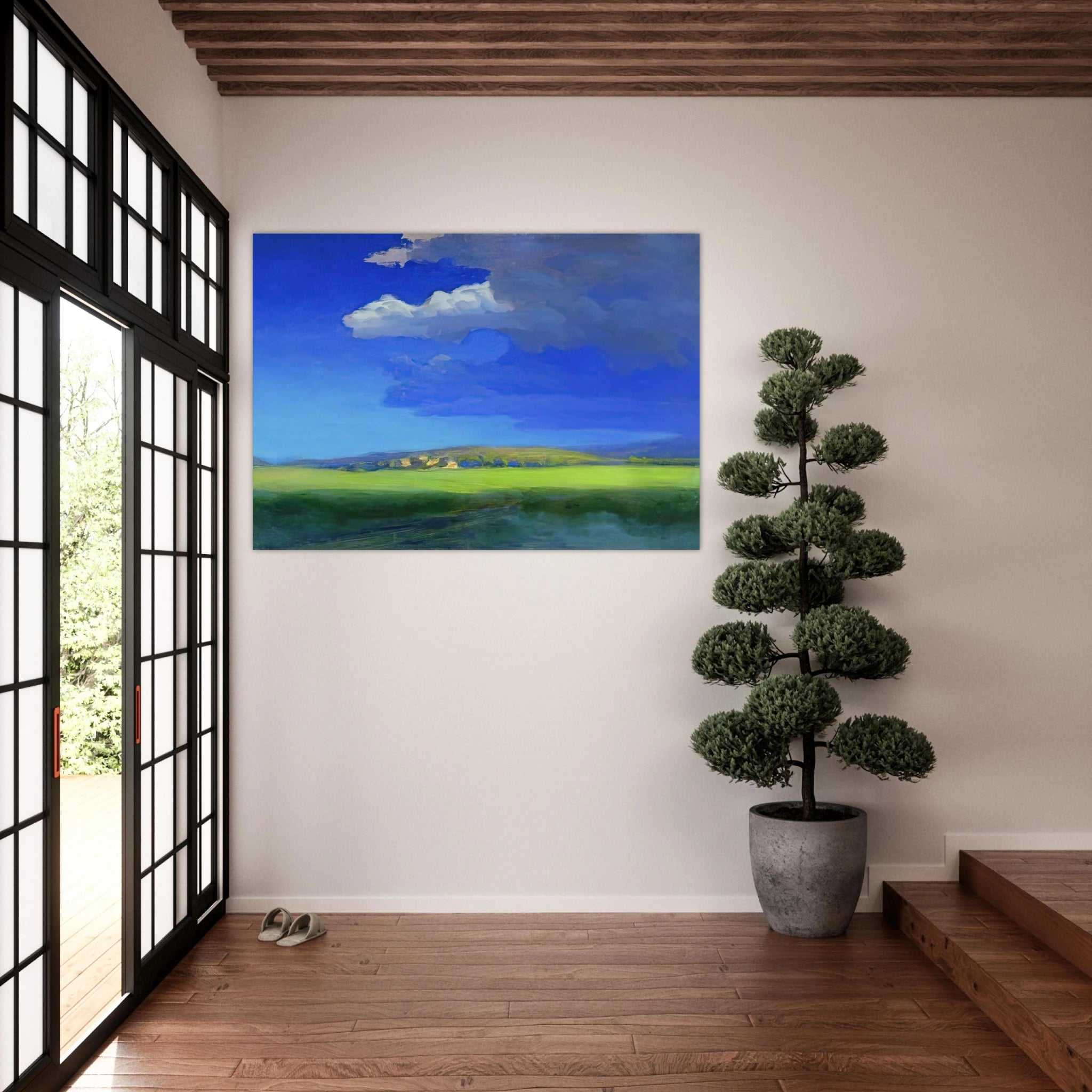 After the thunderstorm - Arkhyp Kuindzhi Art Print - A0 (84.1 x 118.9  cm) / 33.1 × 46.8 inches | Arkhyp Kuindzhi Poster | Arkhyp Kuindzhi Prints