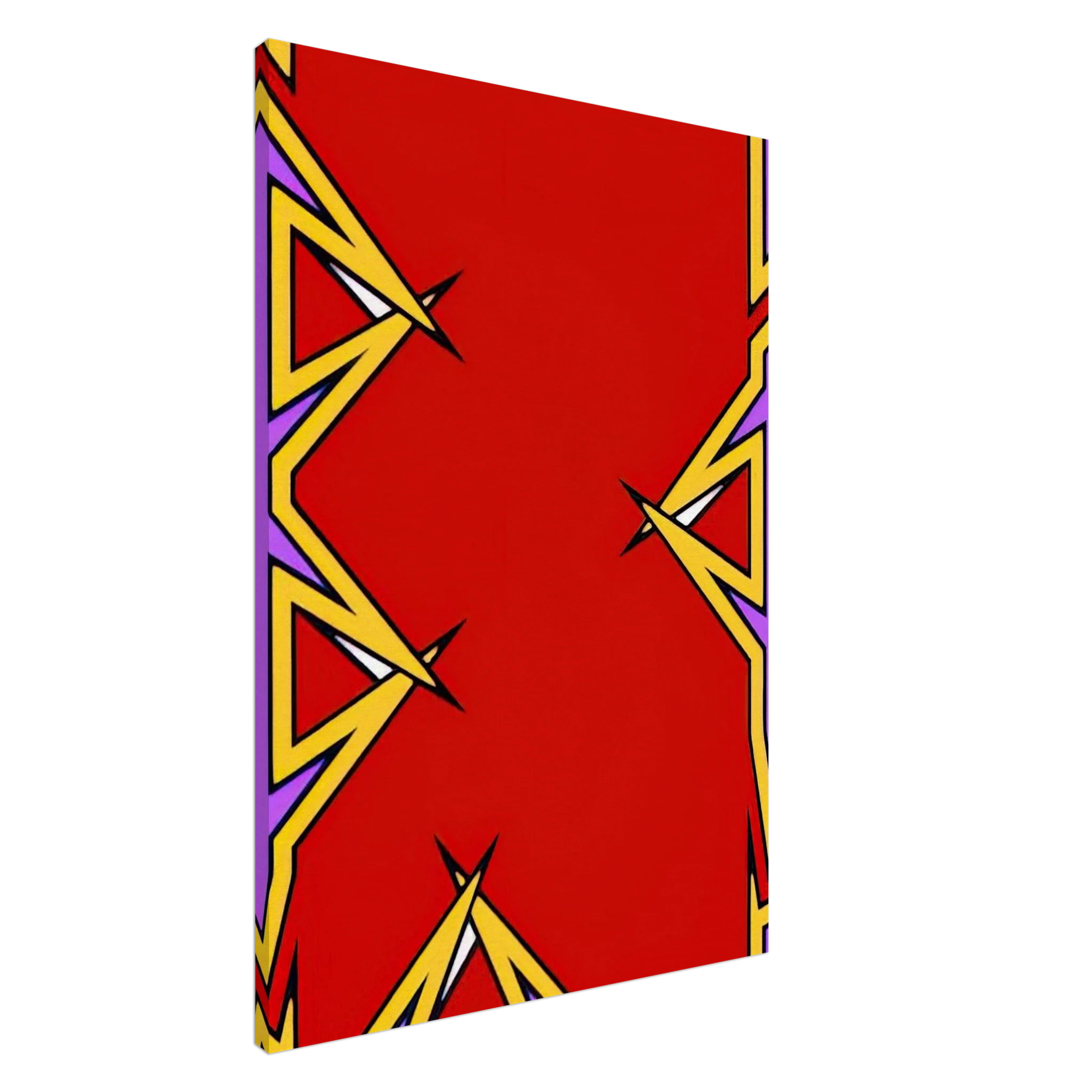 Boston Tea Party - 1975 - Nicholas Krushenick Canvas - 70x100 cm / 28x40 inches | Nicholas Krushenick Wrapped Canvas | Nicholas Krushenick Wall Art