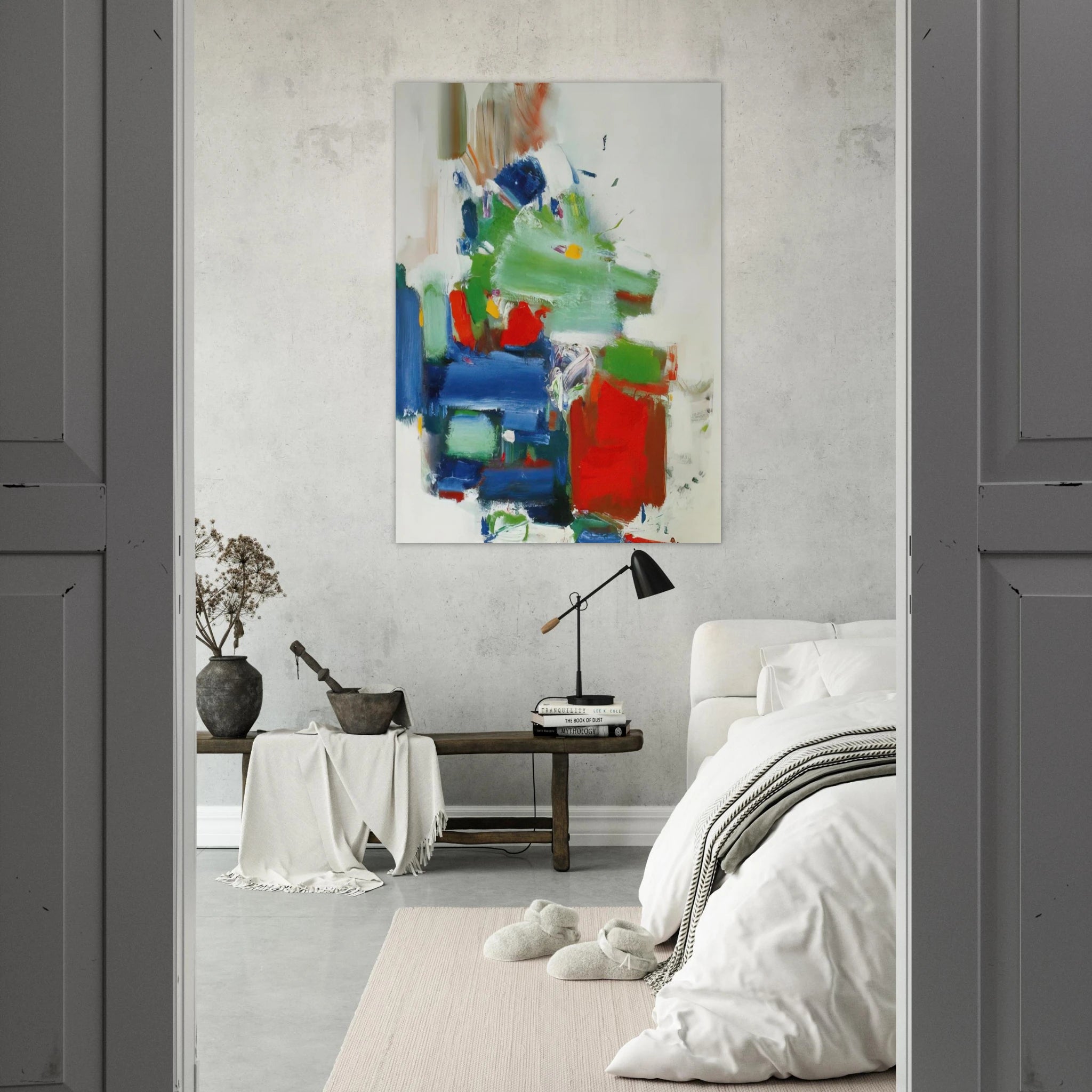 Art Like Love Is Dedication - Hans Hofmann Art Print - A0 (84.1 x 118.9  cm) / 33.1 × 46.8 inches | Hans Hofmann Poster | Hans Hofmann Prints