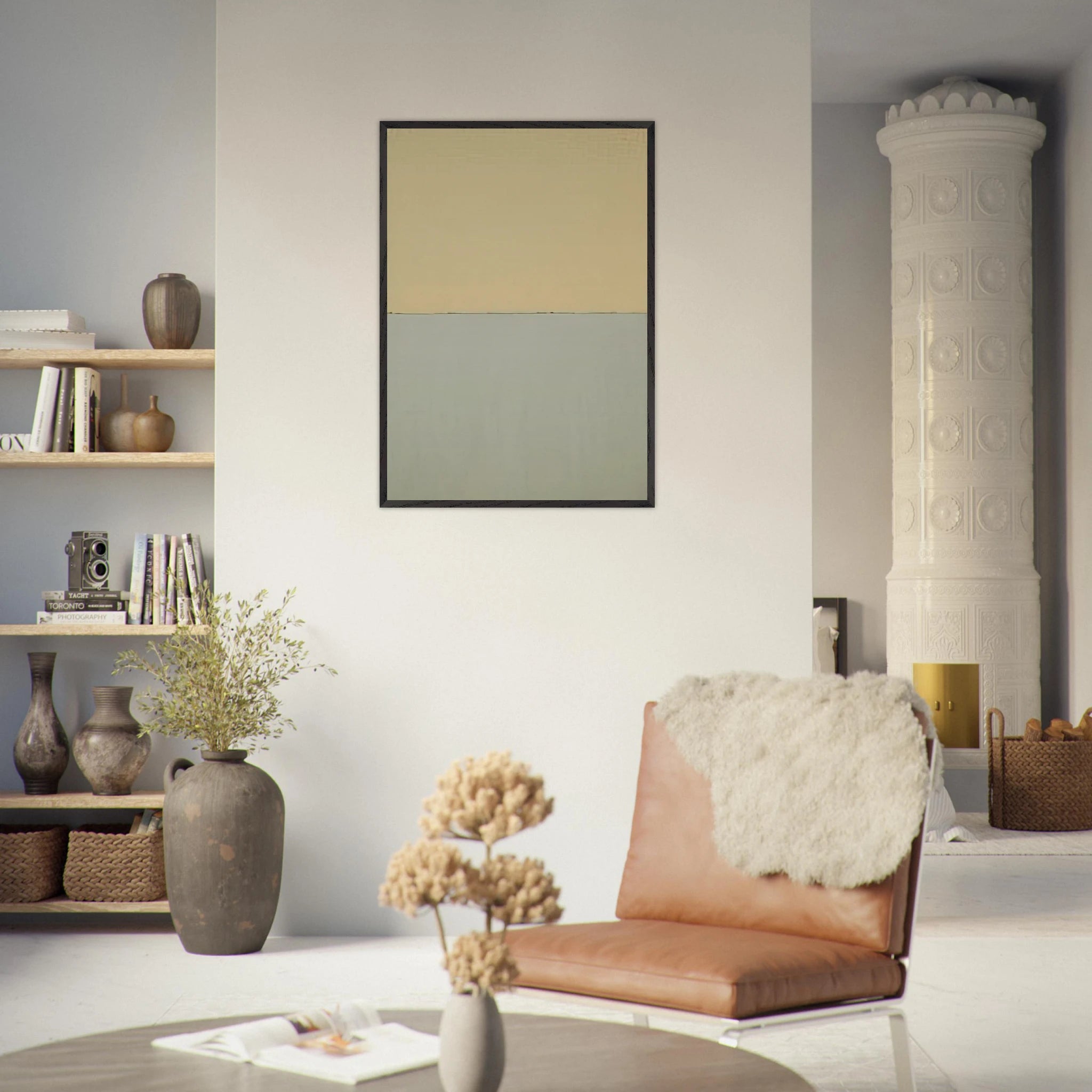 Avrutun - 1971 - Brice Marden Framed Art Print - 70x100 cm / 28x40 inches | Brice Marden Framed Poster | Brice Marden Framed prints