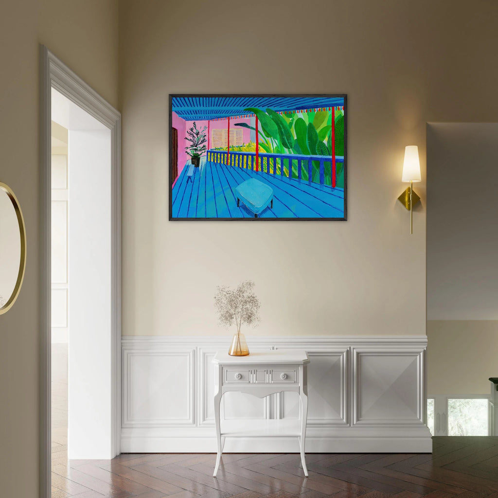 David Hockney - David Hockney Framed Art Print - 70x100 cm / 28x40 inches | David Hockney Framed Poster | David Hockney Framed prints